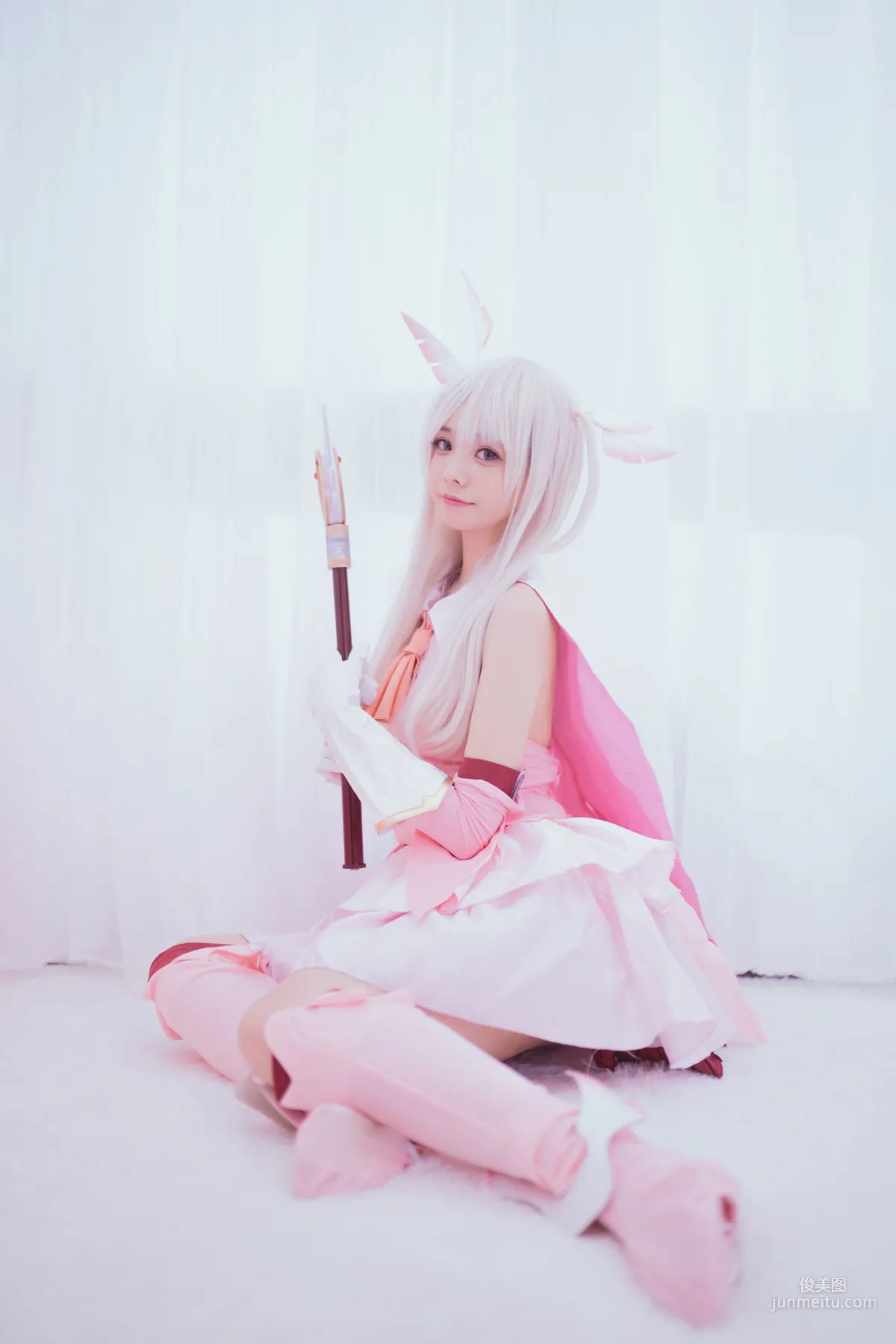 Xiaoye Meizi w, Cat-Style Swimsuit + Magical Girl Illya [COSPLAY Beauty] Photo Set photo 20