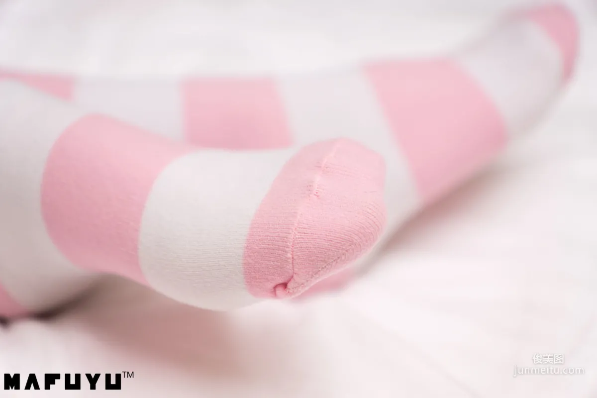 Shenle Banzhen Dong, Pink and White Stripes Series [Cosplay Collection] Photo Set photo 89