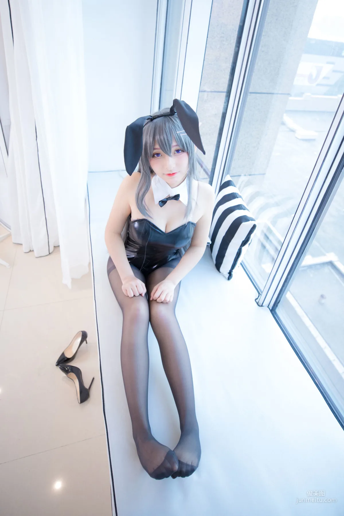 Coser Shenle Banzhen Dong 'Sakurajima Mai' [Cosplay] Photo Set photo 42