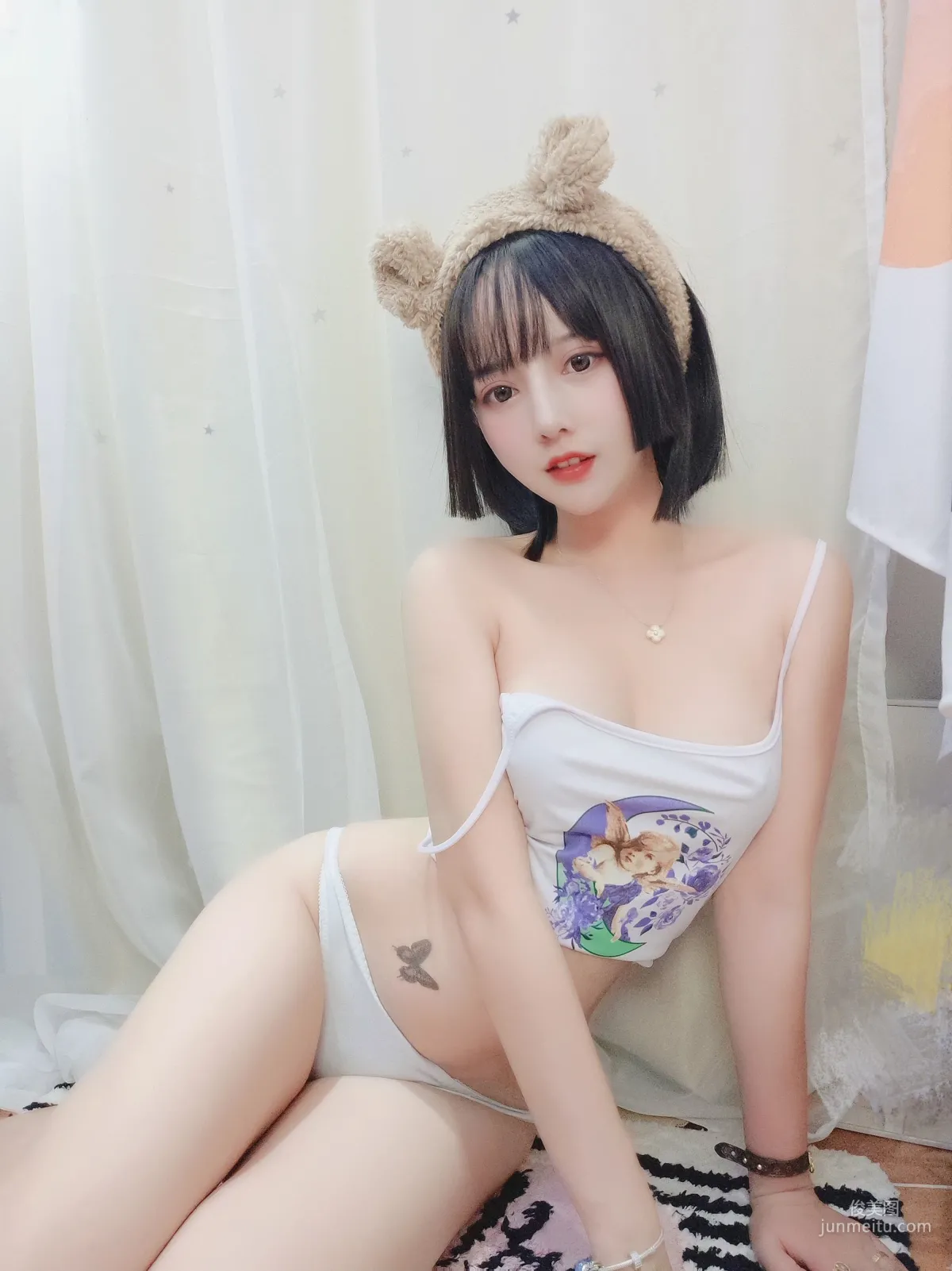 COSER Mixianxian sama, Cute Little Bear Girl [COSPLAY Girl] Photo Set photo 6