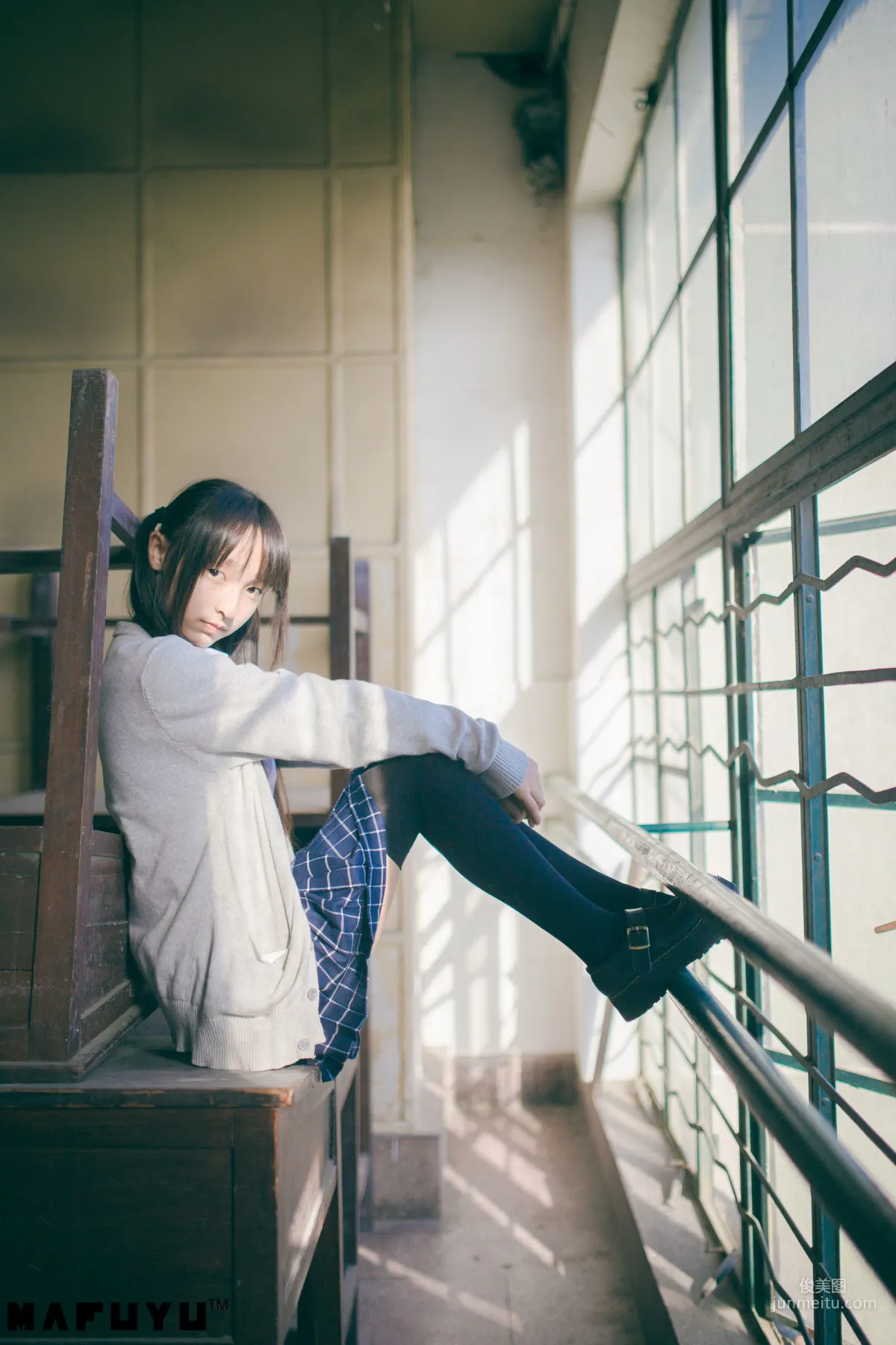Shenle Banzhen Dong, Sunny School Uniform Series [COSPLAY Beauty] Photo Set photo 17