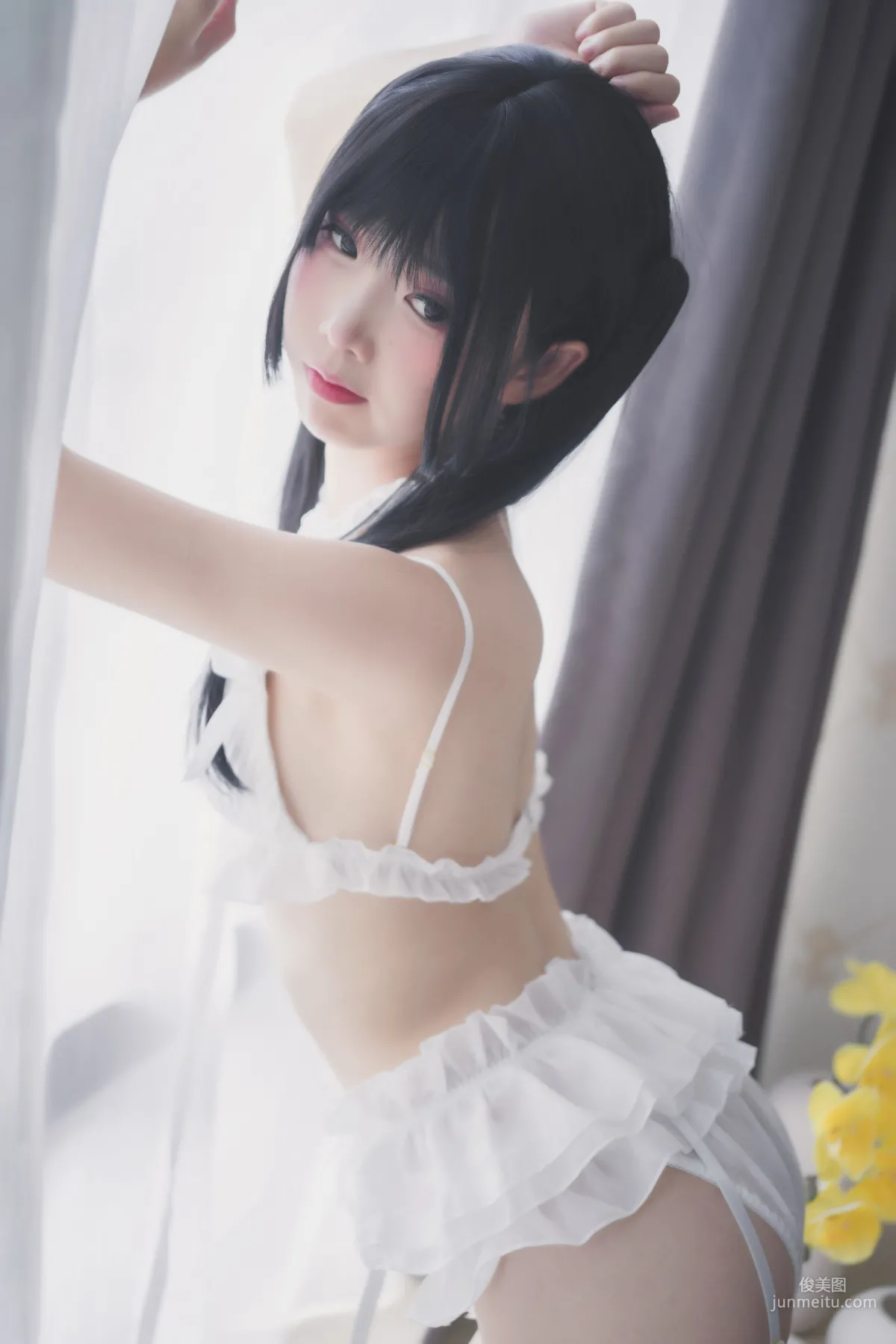 Mianbing Xianer Girl in the Brain White Underwear [Cosplay Collection] Photo Set photo 10