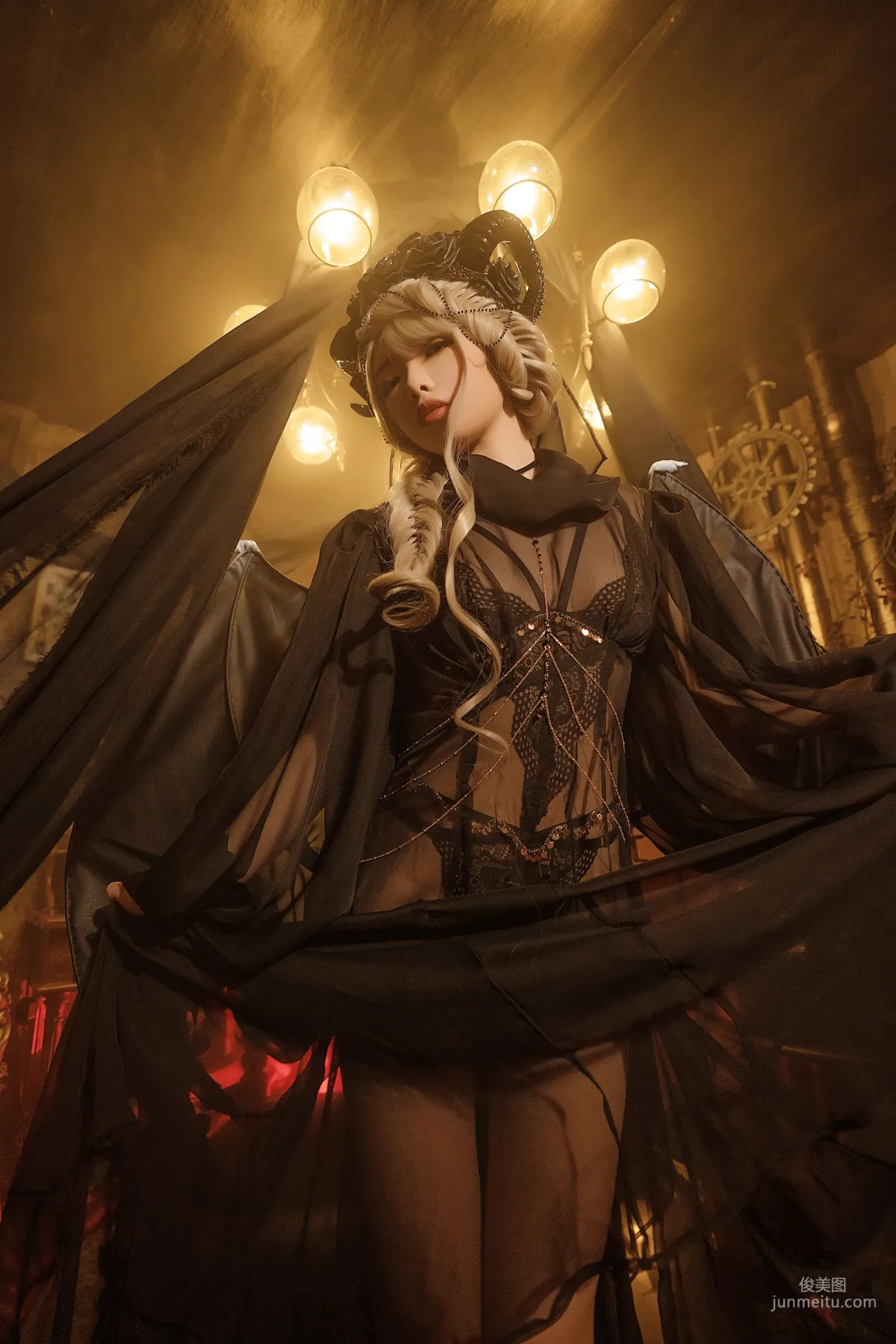 雯妹《魅魔 gothic devil》 [COSPLAY福利] 写真集8