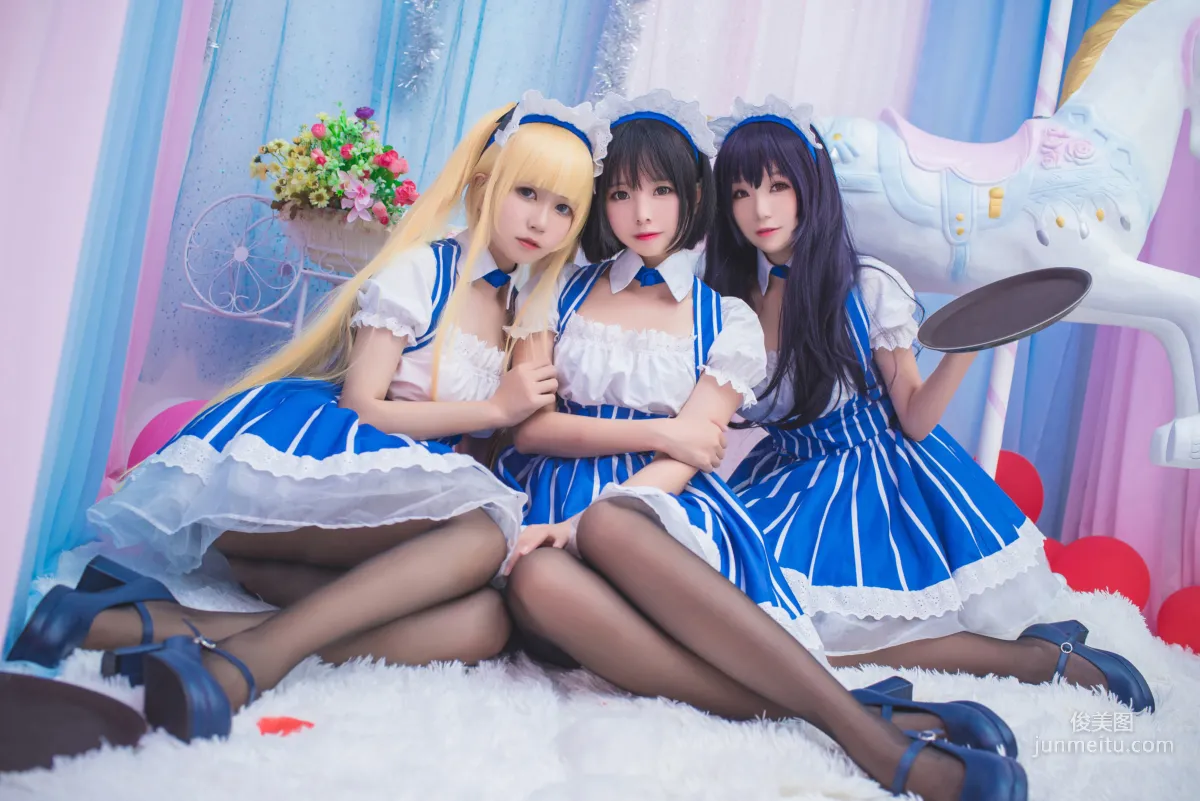 白金Saki《女仆》[COSPLAY福利] 寫真集 15
