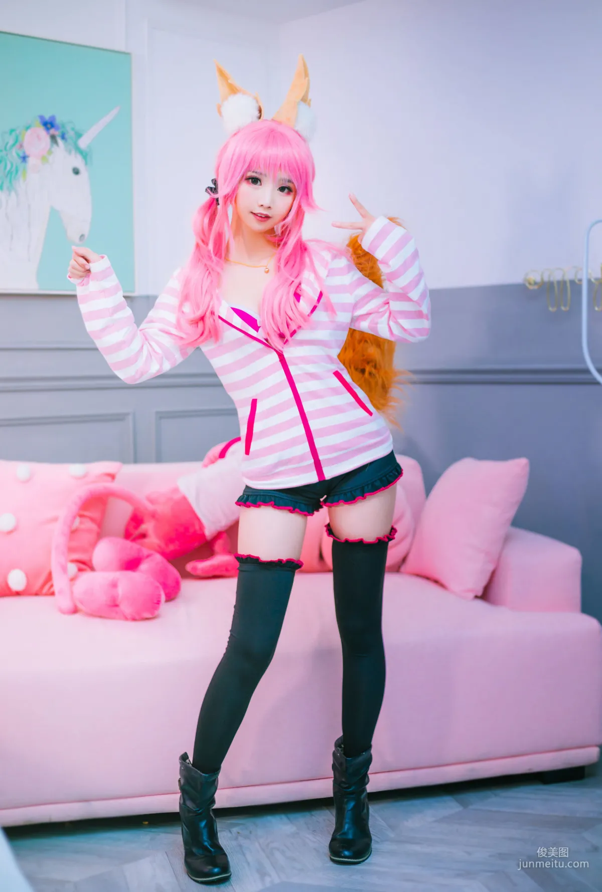 面饼仙儿《玉藻前日常》 [福利COSPLAY] 写真集1