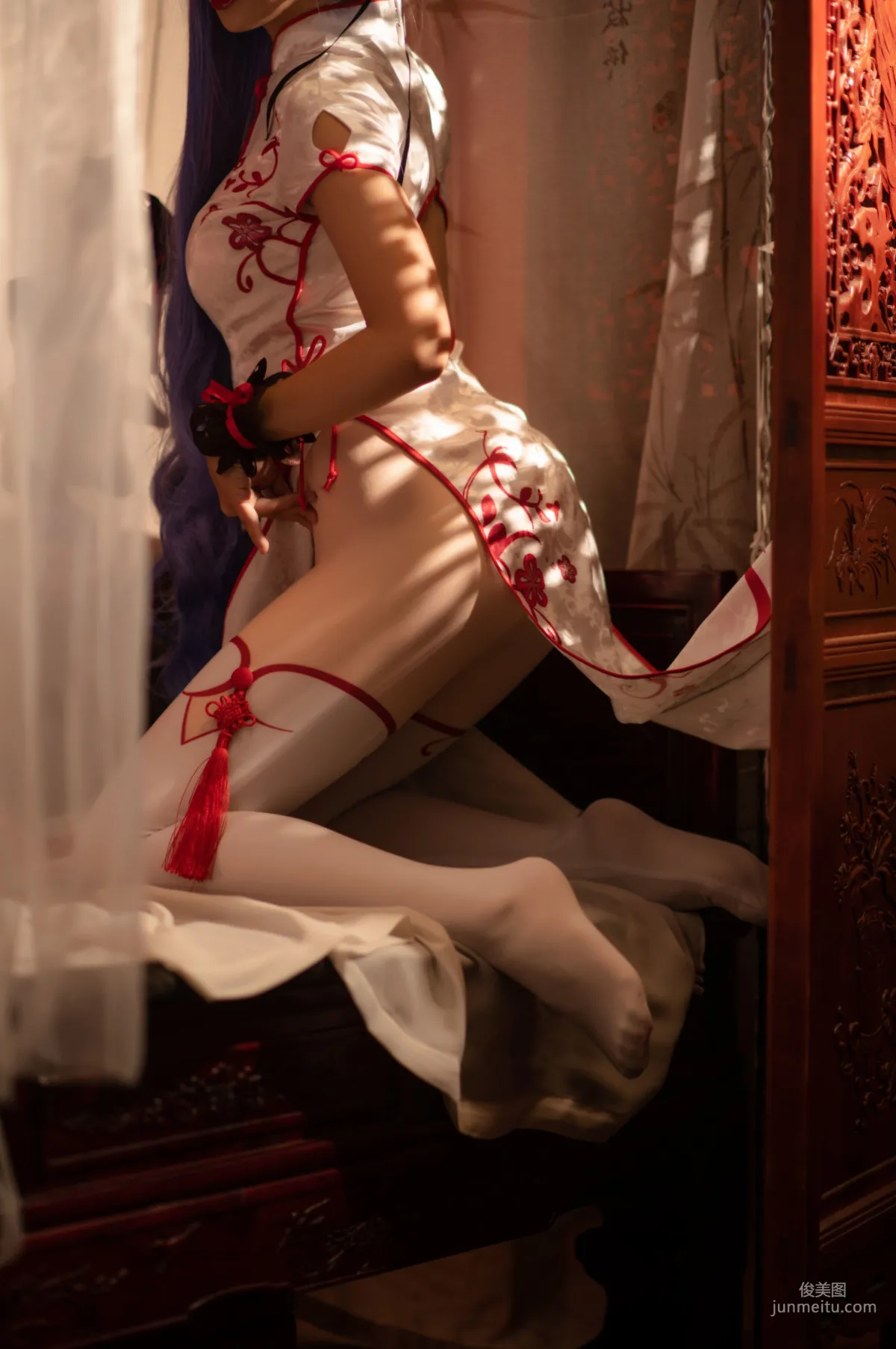 面饼仙儿《旗袍COS》 [福利COSPLAY] 写真集2