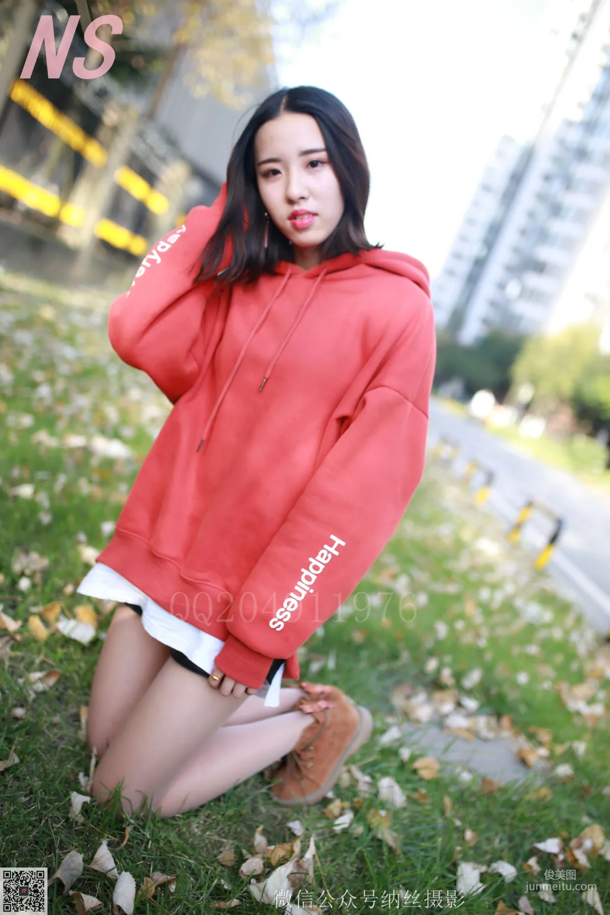 乔乔《红色卫衣》 [纳丝摄影] NO.116 写真集1