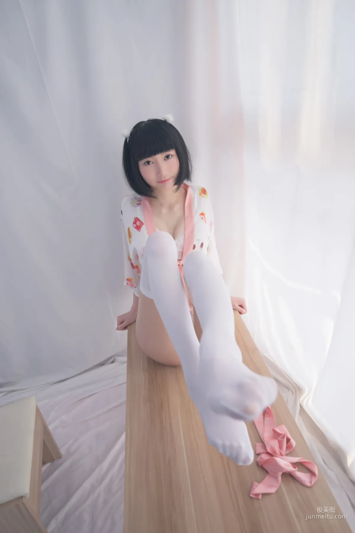 《妹妹頭少女的白絲》 [輕蘭映畫] SPL.004 寫真集 2