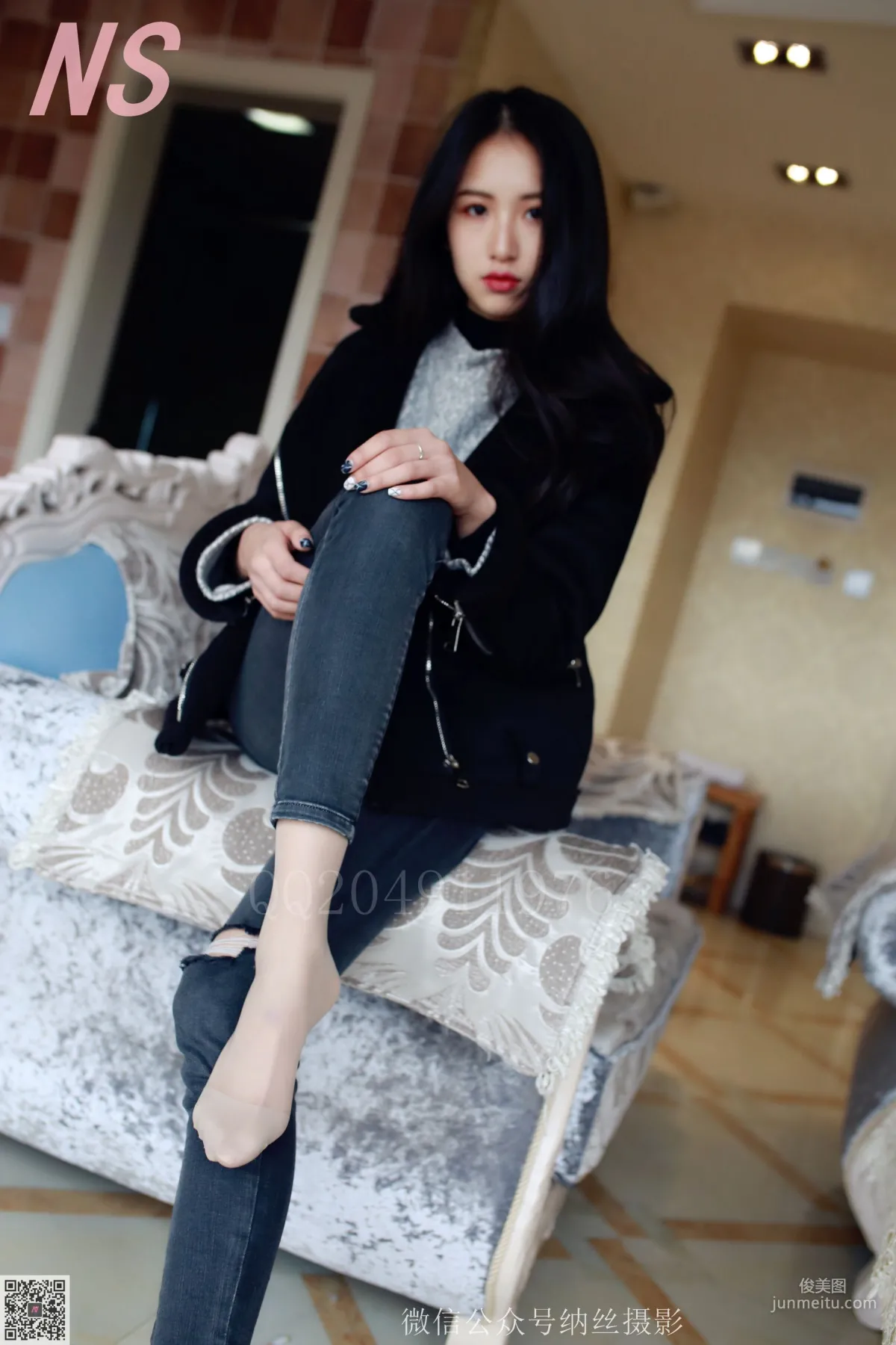 苏敏《绝美长腿》 [纳丝摄影] NO.111 写真集19