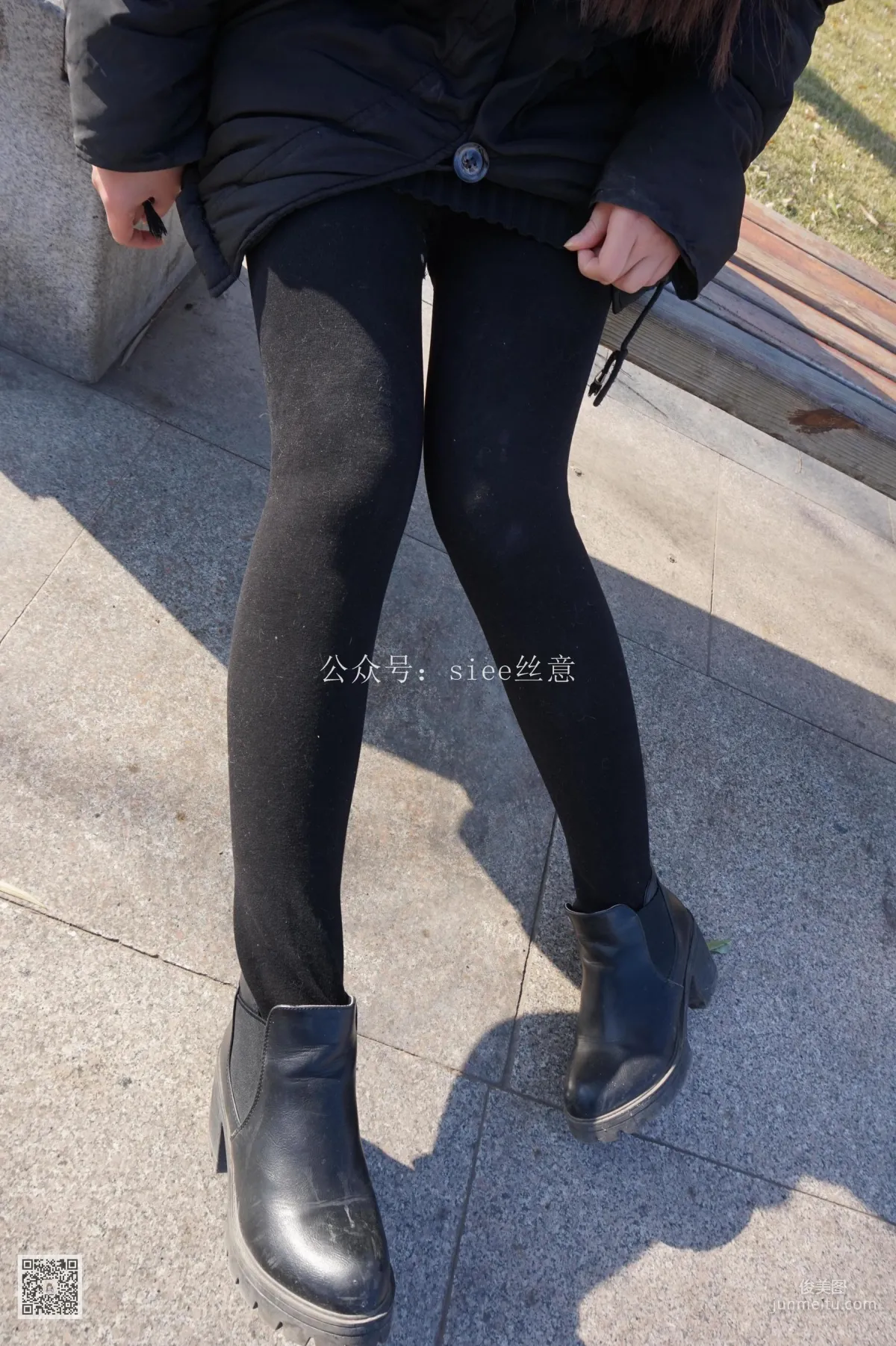 曦曦《黑丝内的肉丝》 [丝意SIEE] No.024 写真集6