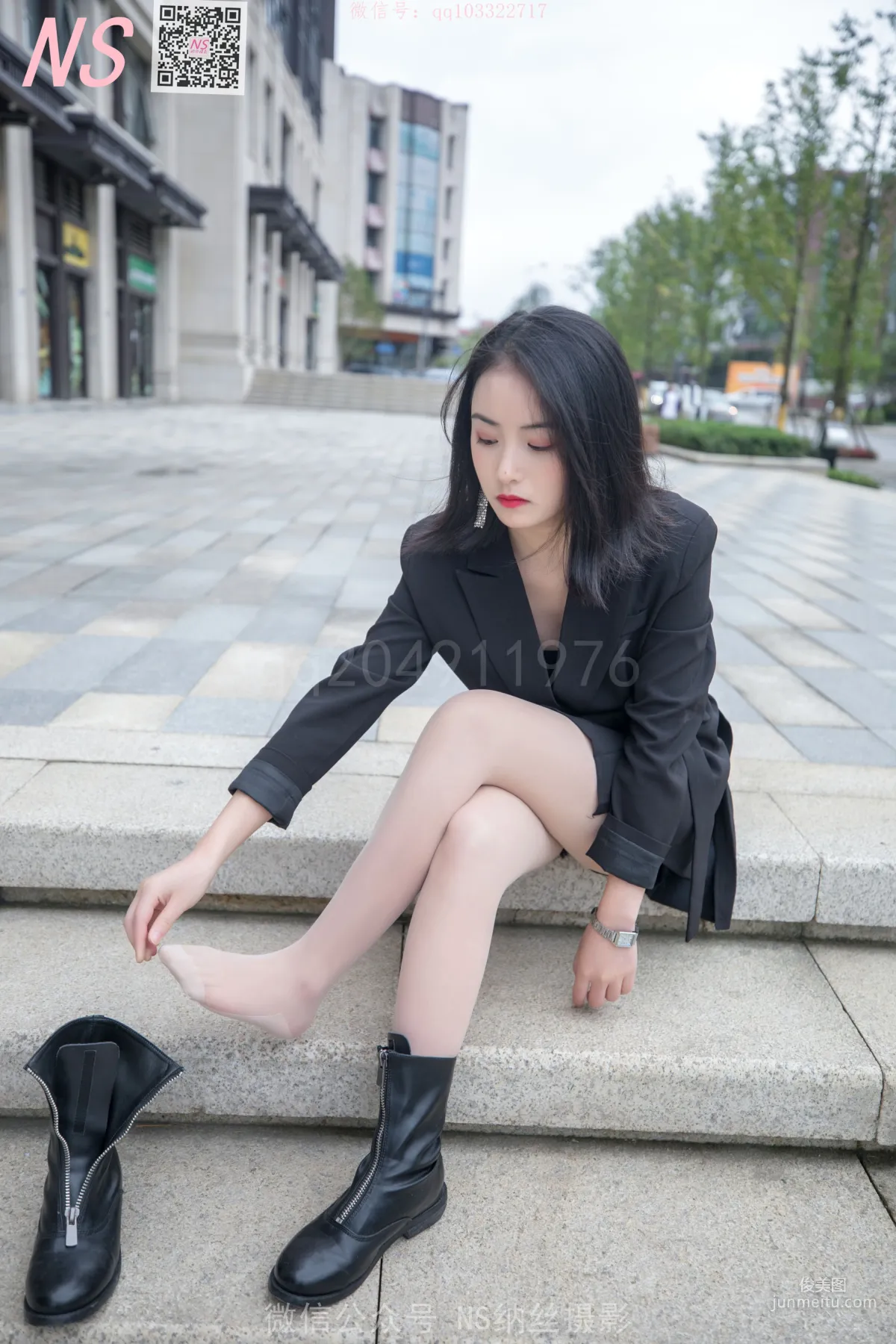 Yi Shuang "Special Wonderful Long Boots and Stockings" [NASI] Photo Set photo 25