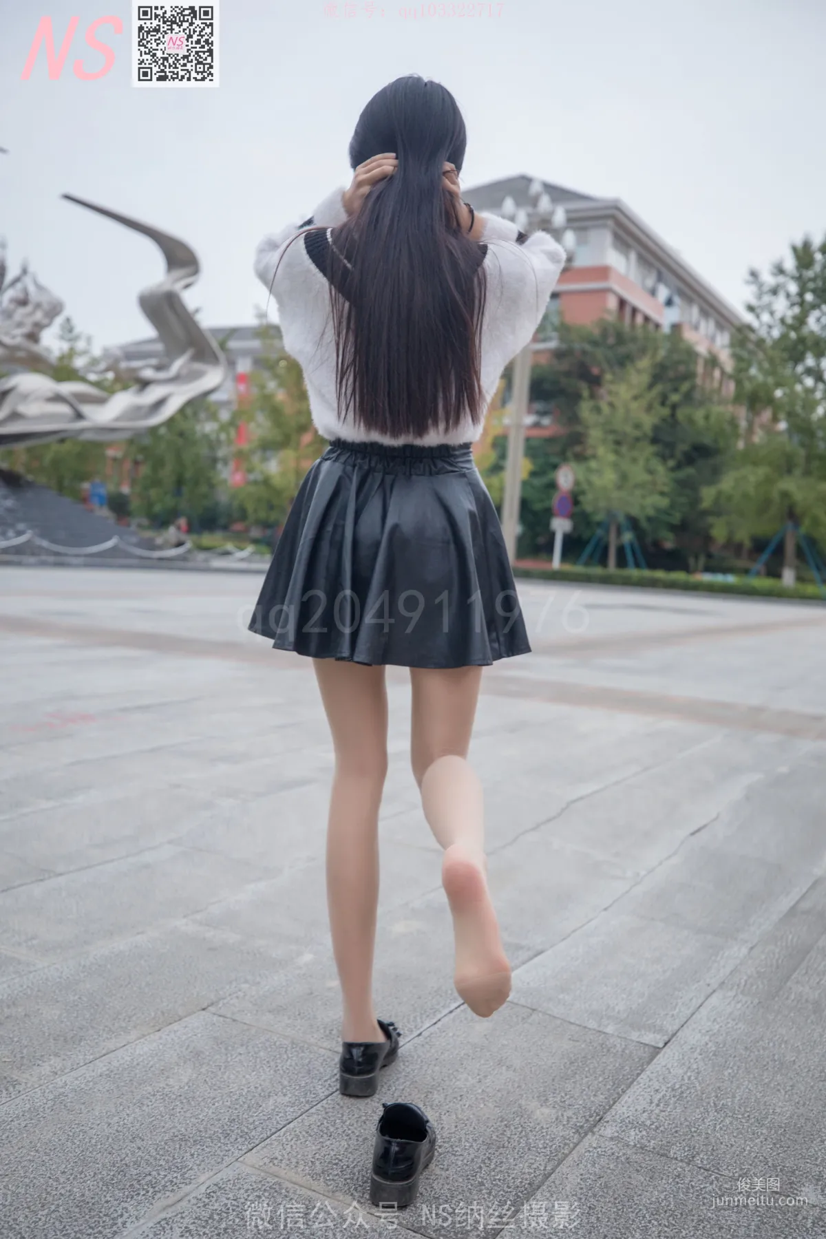 雨佳《丝袜学记》 [纳丝摄影] 写真集67