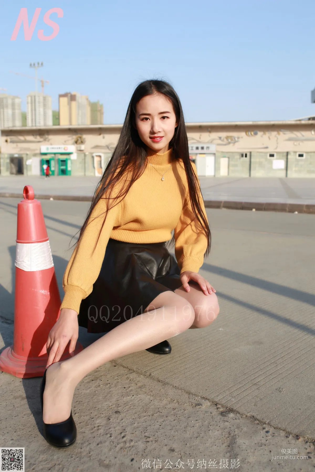林小雅《皮裙肉丝》 [纳丝摄影] NO.112 写真集45
