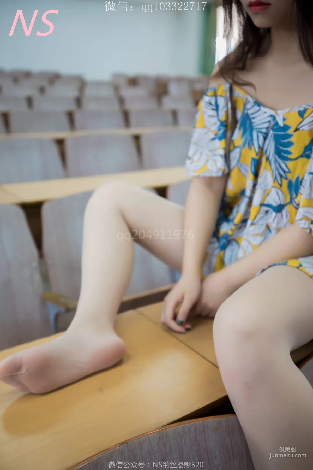 瑶瑶《毕业季 肉色丝袜美腿萌萌哒》 [纳丝摄影] 写真集79