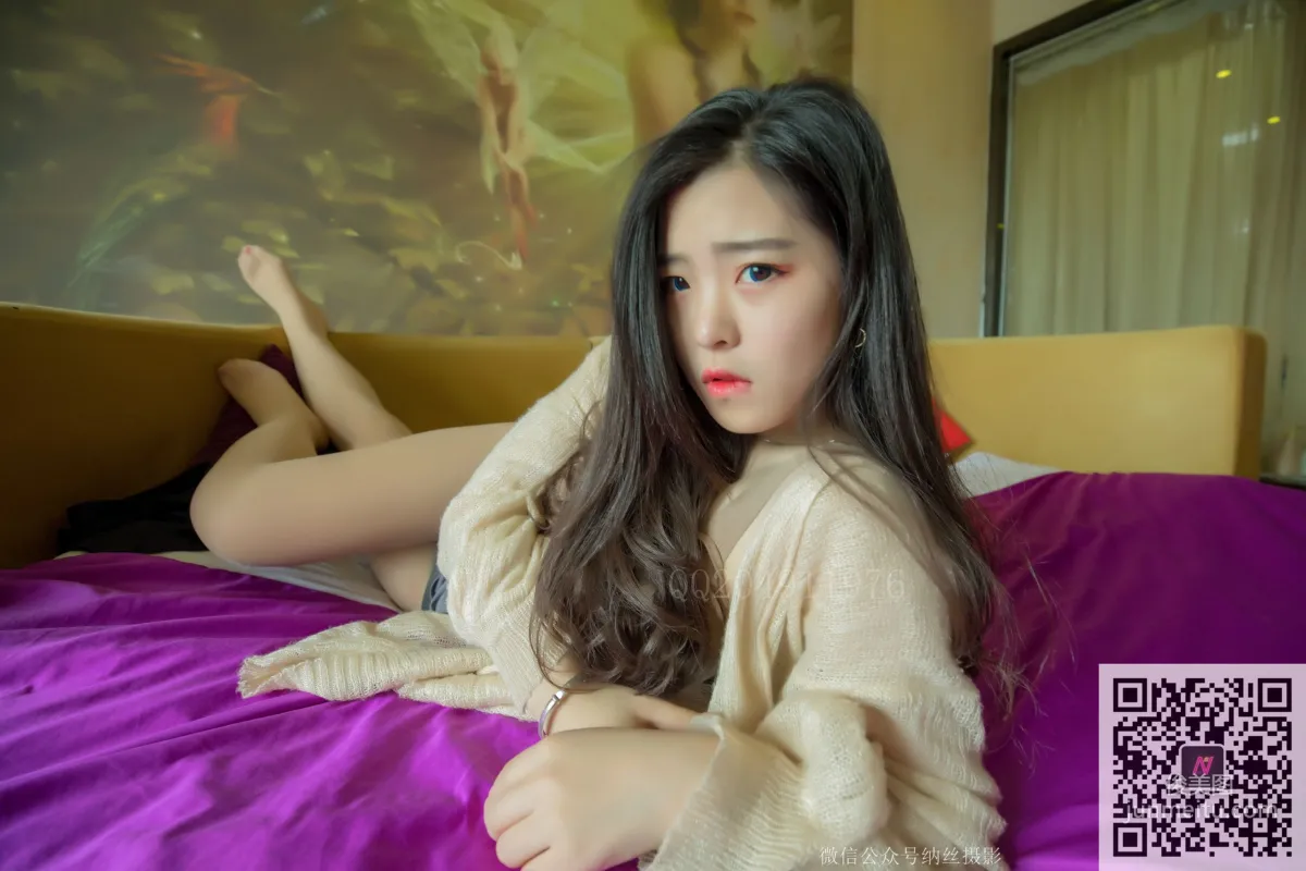 Fan Fan, Meat Stockings and Beautiful Legs on the Round Love Bed [NASI] Photo Set photo 46