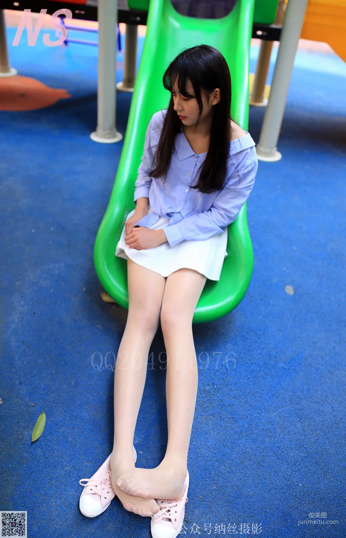 Li Minqi, Long Hair, Long Legs and Flesh Stockings [NASI] NO.120 Photo Set photo 43