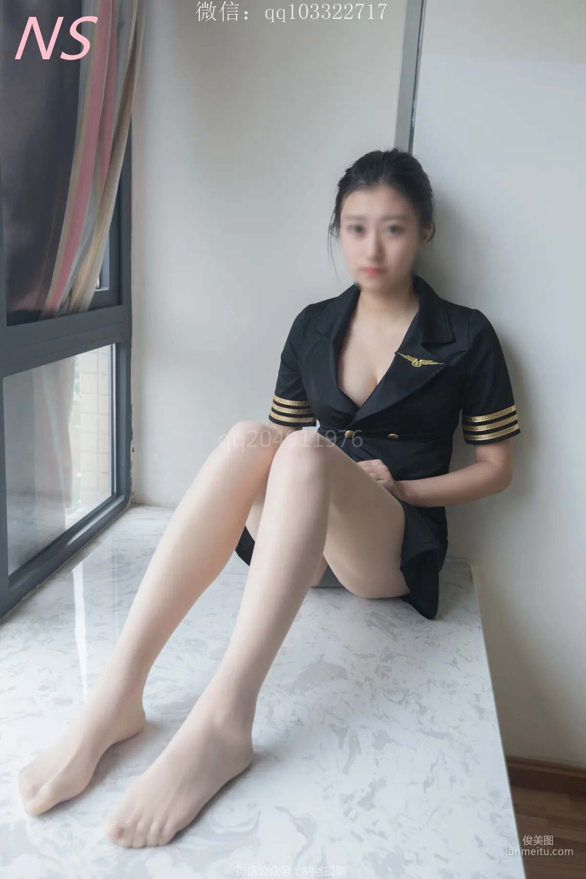 甜儿《空姐肉丝》 [纳丝摄影] 写真集2
