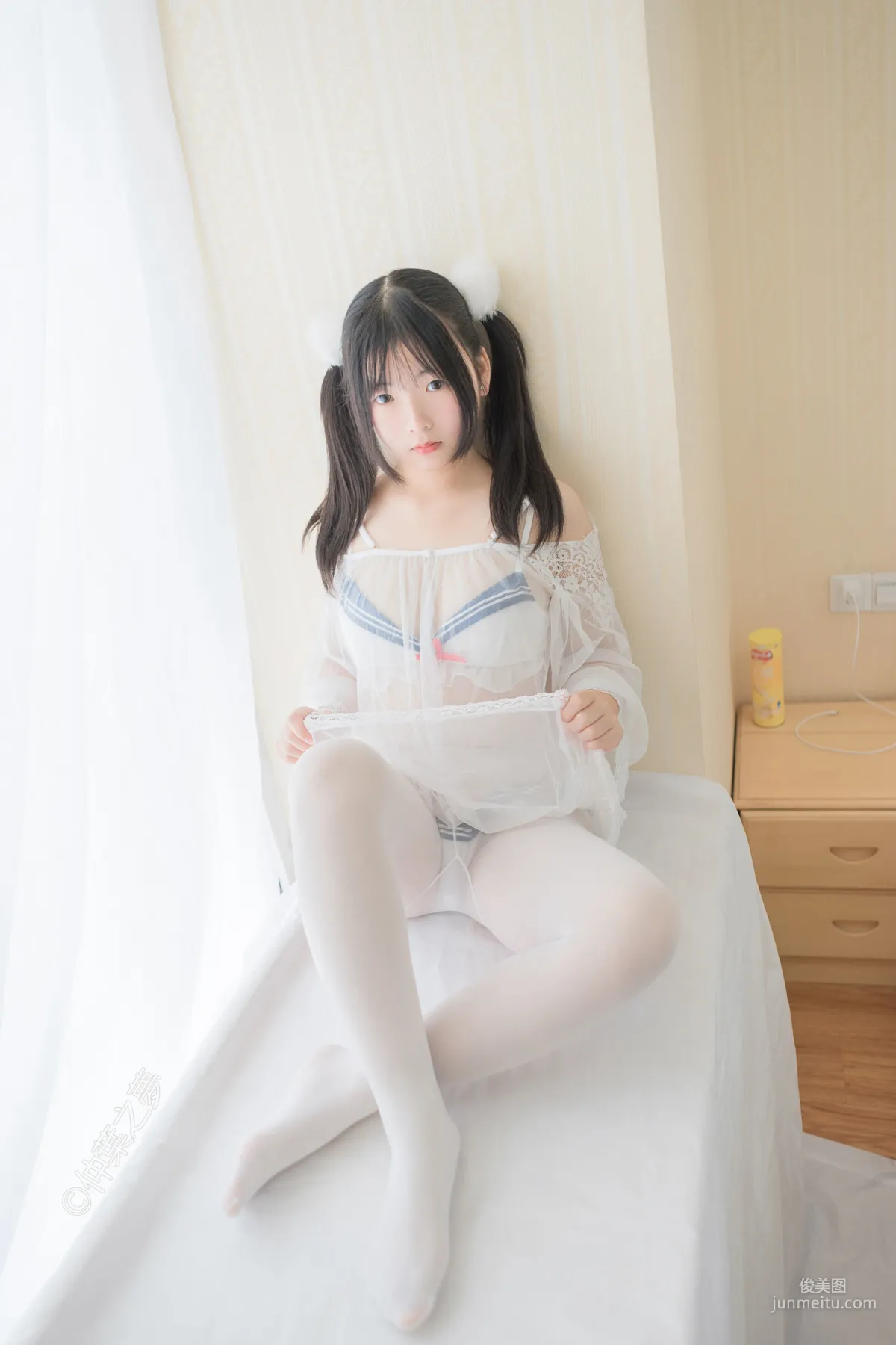 美代Miyo《透明白纱》 [轻兰映画] Grand.004 写真集17