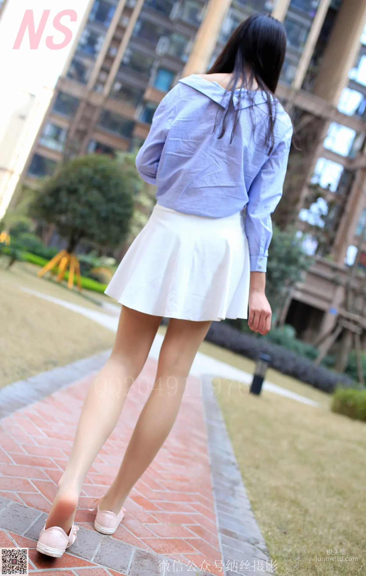 Li Minqi, Long Hair, Long Legs and Flesh Stockings [NASI] NO.120 Photo Set photo 6