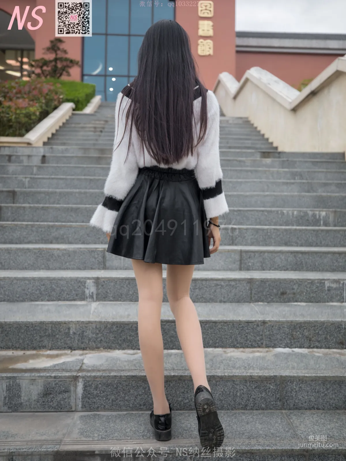 雨佳《丝袜学记》 [纳丝摄影] 写真集62
