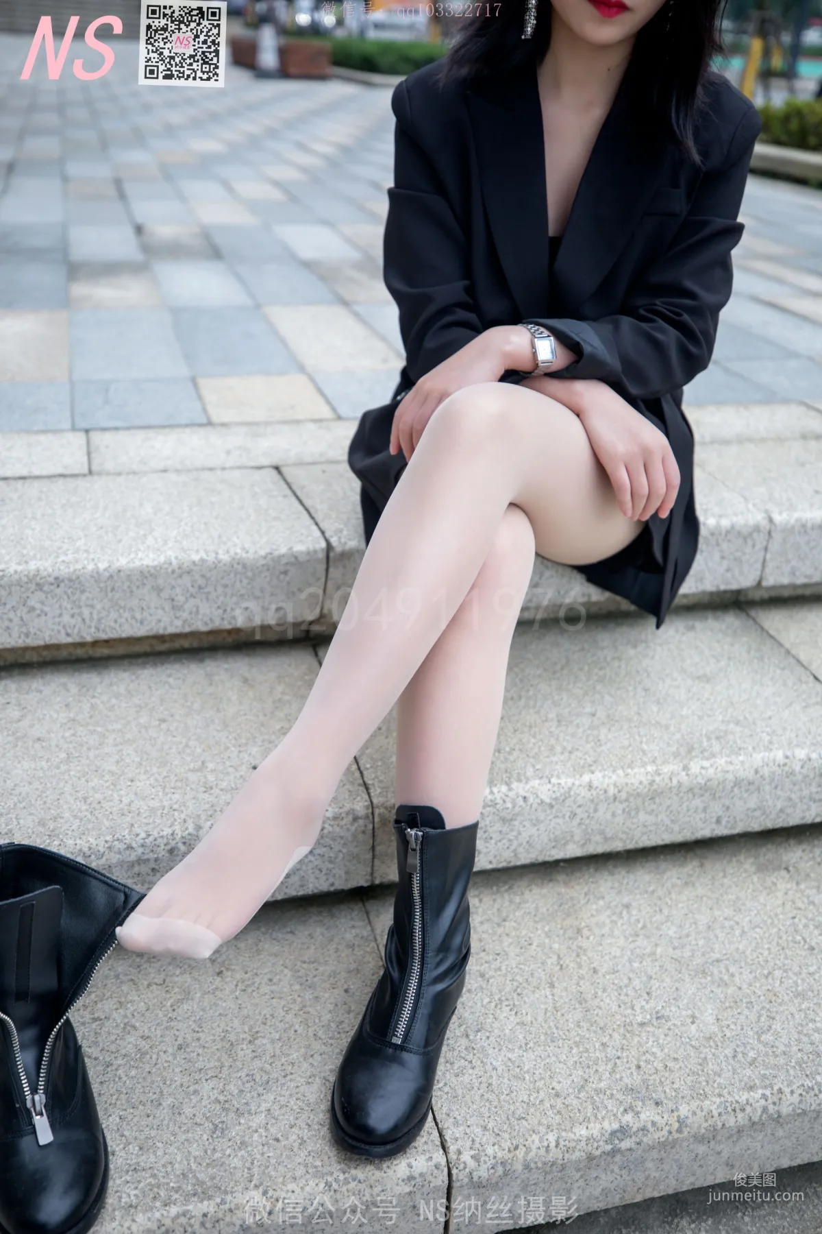 Yi Shuang "Special Wonderful Long Boots and Stockings" [NASI] Photo Set photo 30