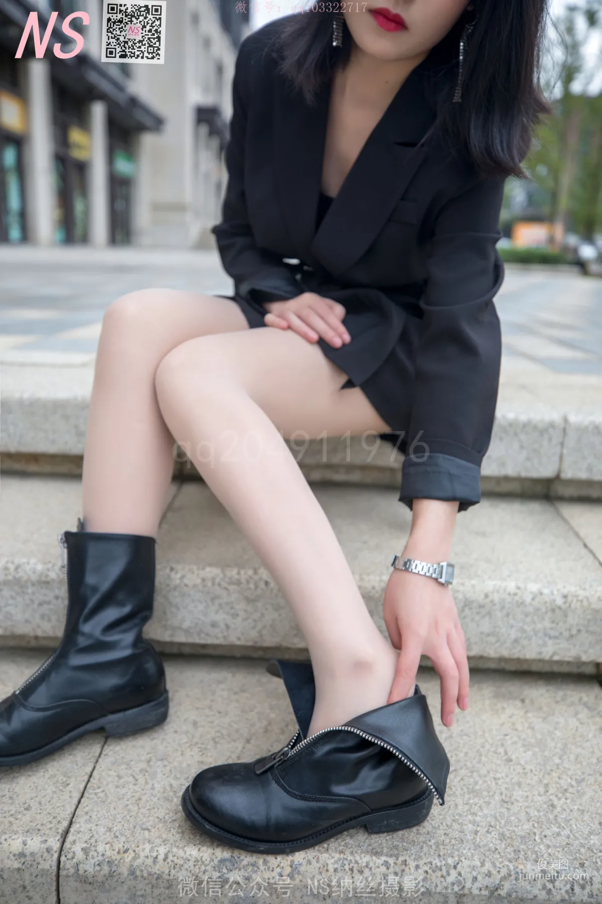 Yi Shuang "Special Wonderful Long Boots and Stockings" [NASI] Photo Set photo 17