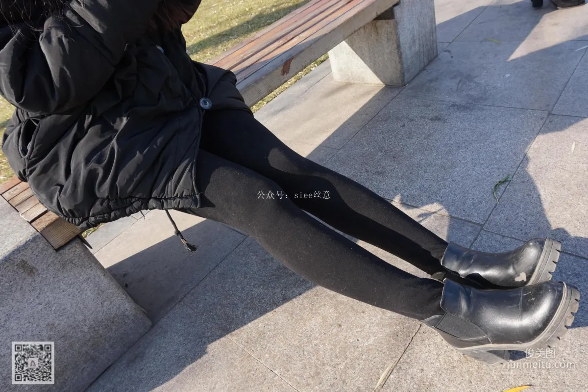 曦曦《黑丝内的肉丝》 [丝意SIEE] No.024 写真集18