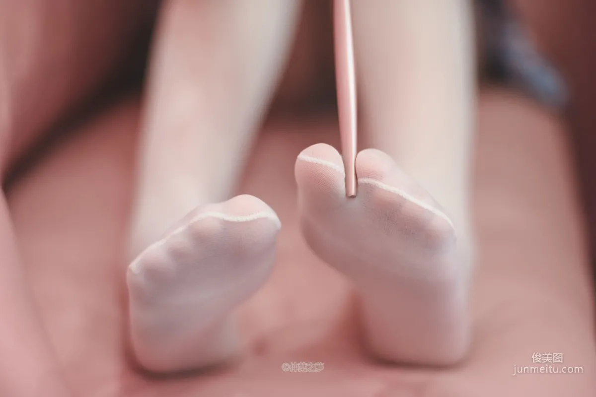 《蓝白格子连衣裙》 [轻兰映画] SPL.010 写真集28