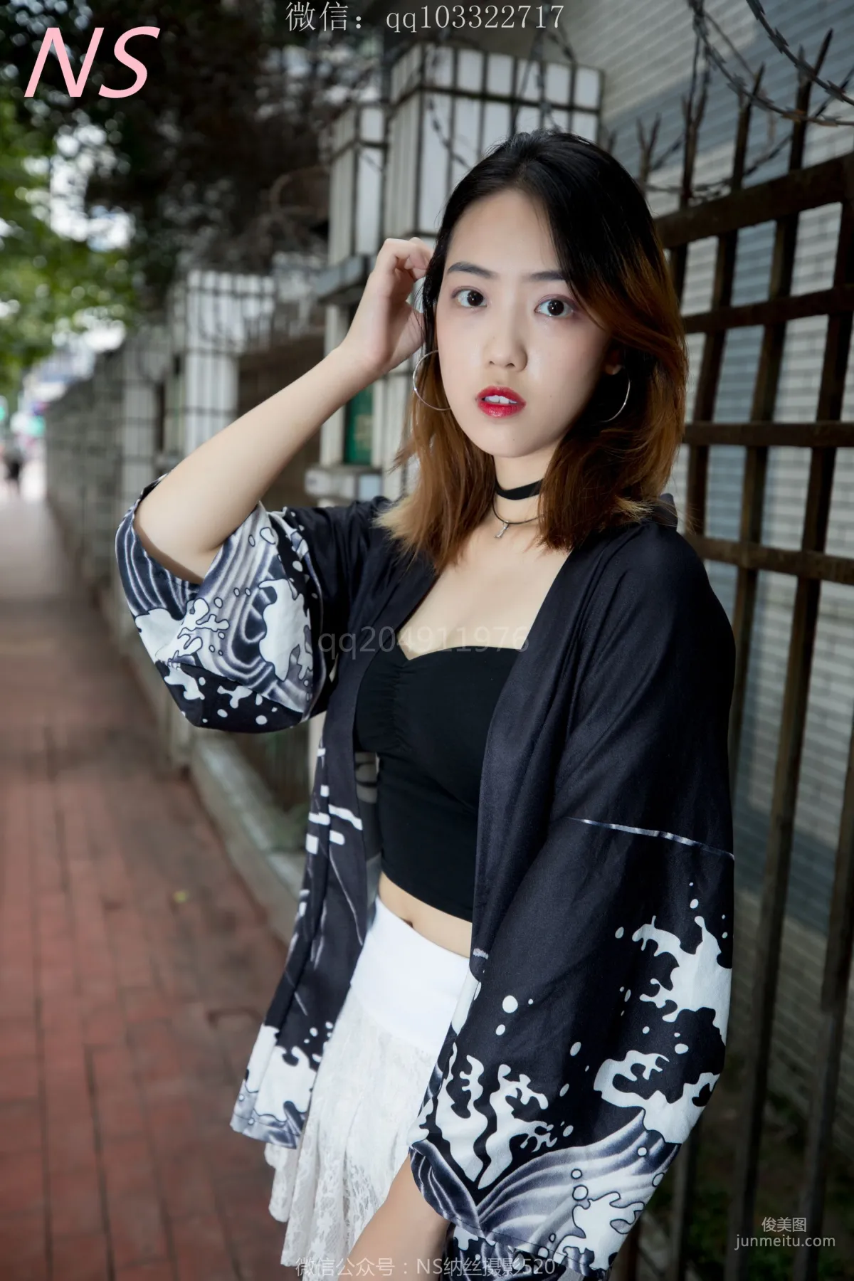 曼雯《肉色丝袜美腿三轮车之行》 [纳丝摄影] 写真集1