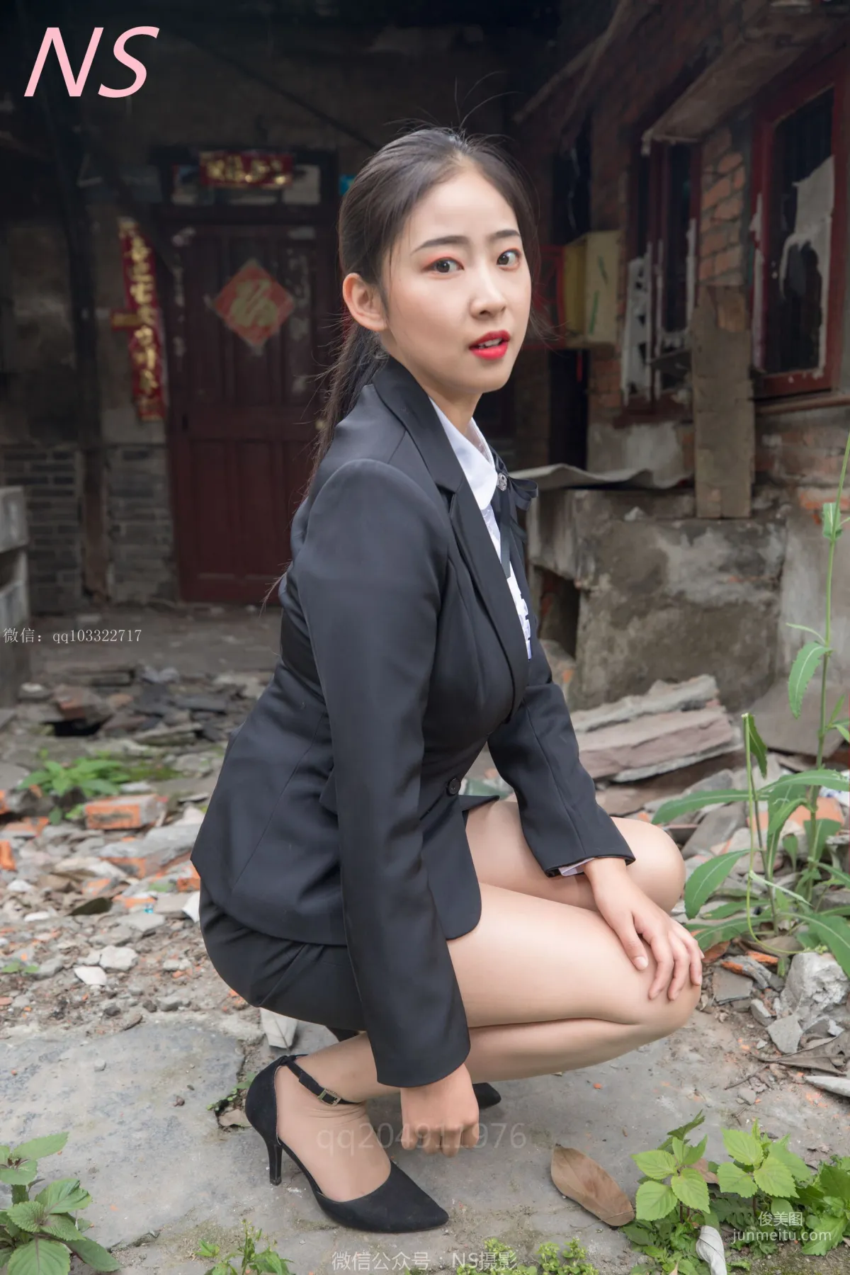赵小晨《职业丝袜装》 [纳丝摄影] 写真集8