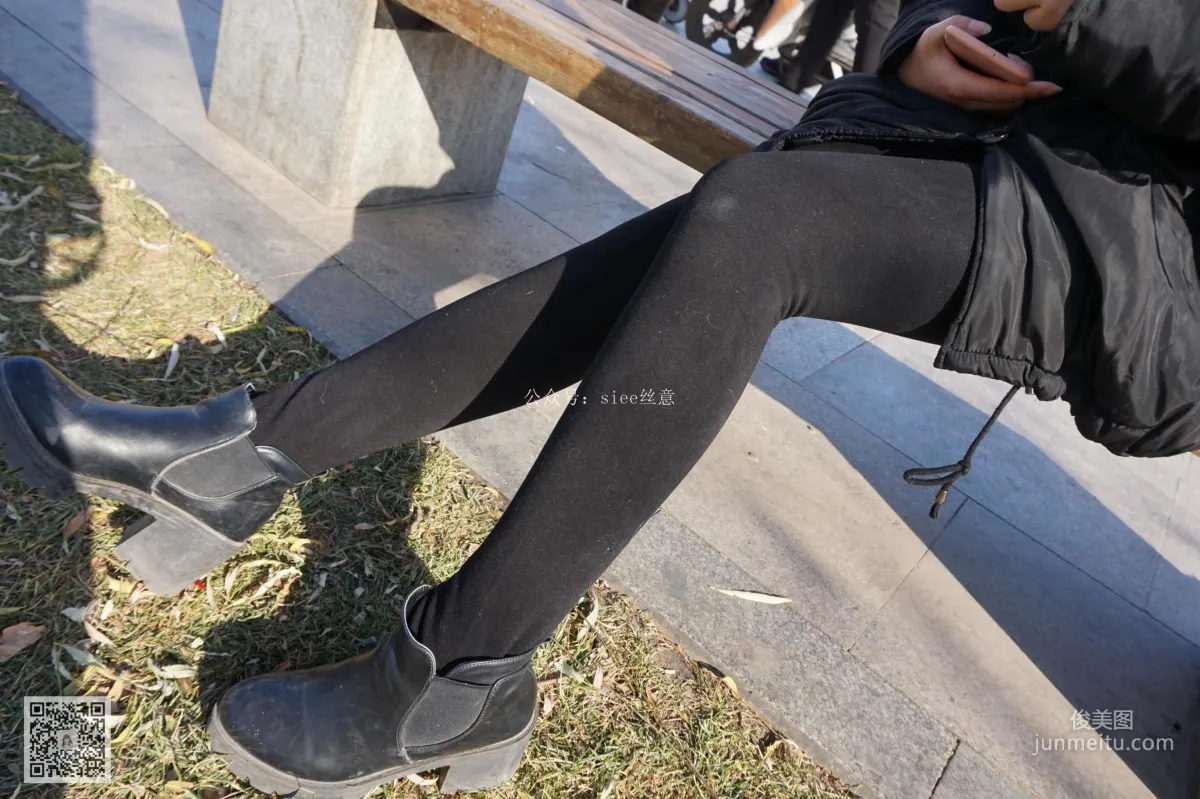曦曦《黑丝内的肉丝》 [丝意SIEE] No.024 写真集31