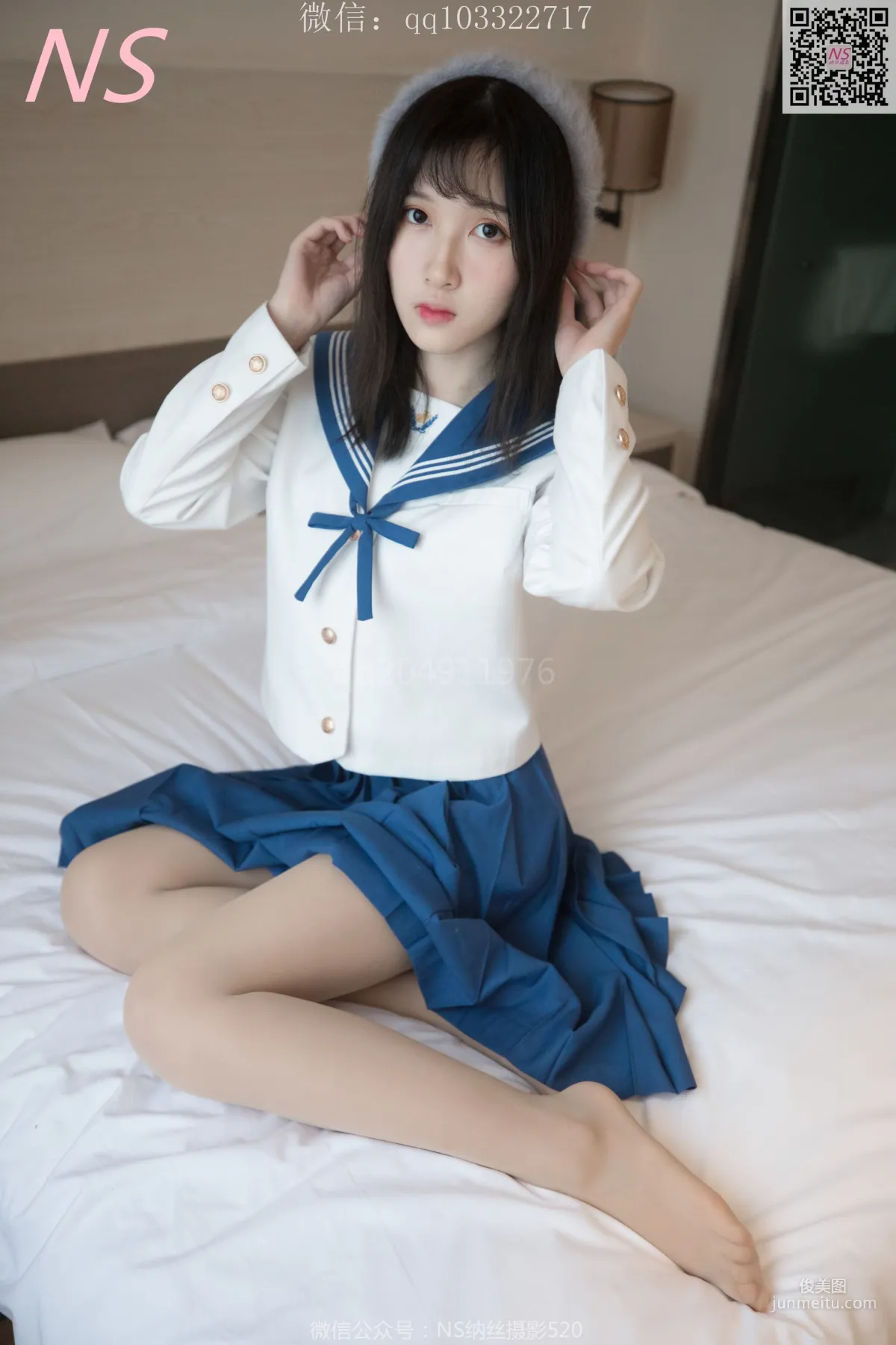 楚楚《楚楚动人的丝袜少女》 [纳丝摄影] 写真集41