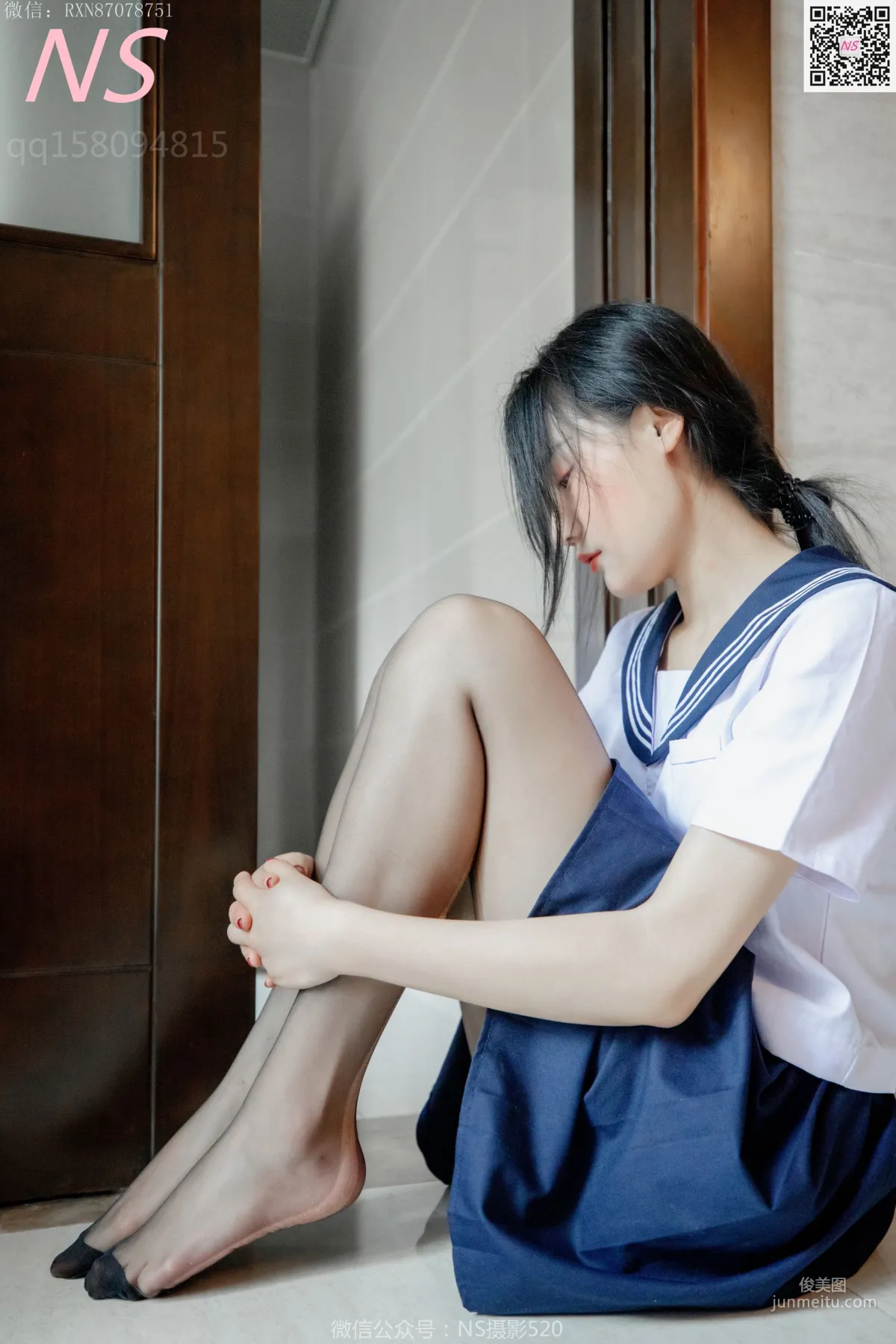 子涵《黑色丝袜的家居生活》 [纳丝摄影] 写真集59