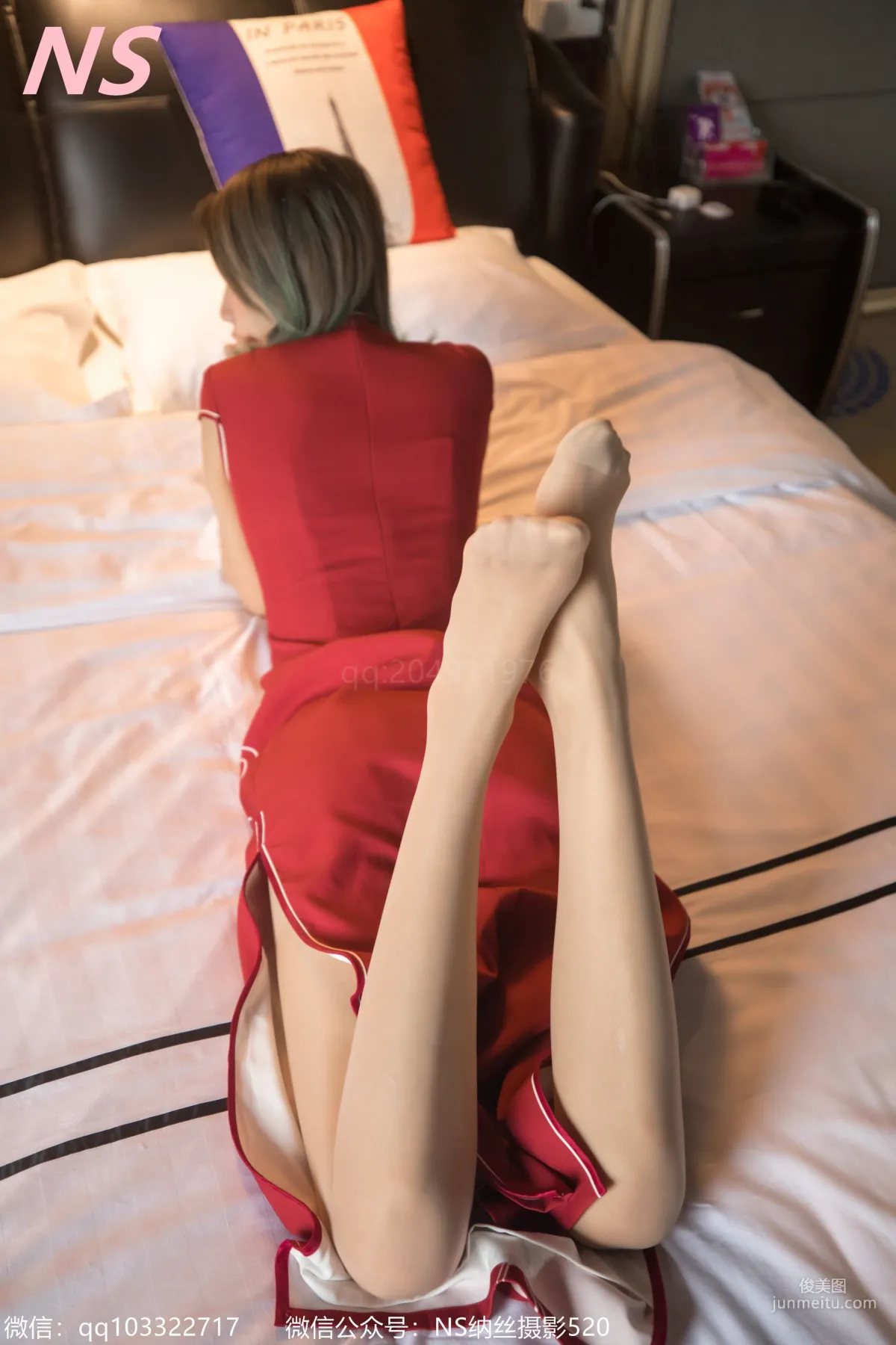 Zhang Ruoruo, Qipao and Stockings [NASI] Photo Set photo 42