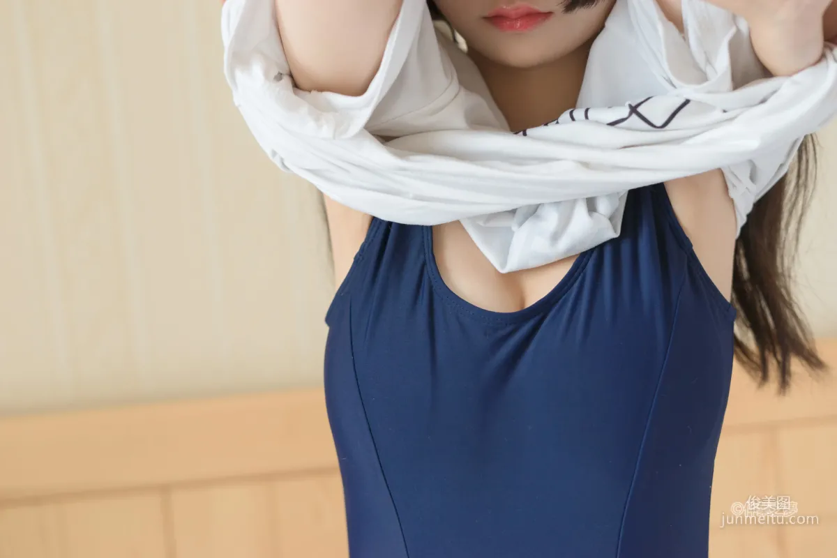 White Stockings School Swimsuit [Qinglan Yinghua] SPL.011 Photo Set photo 14
