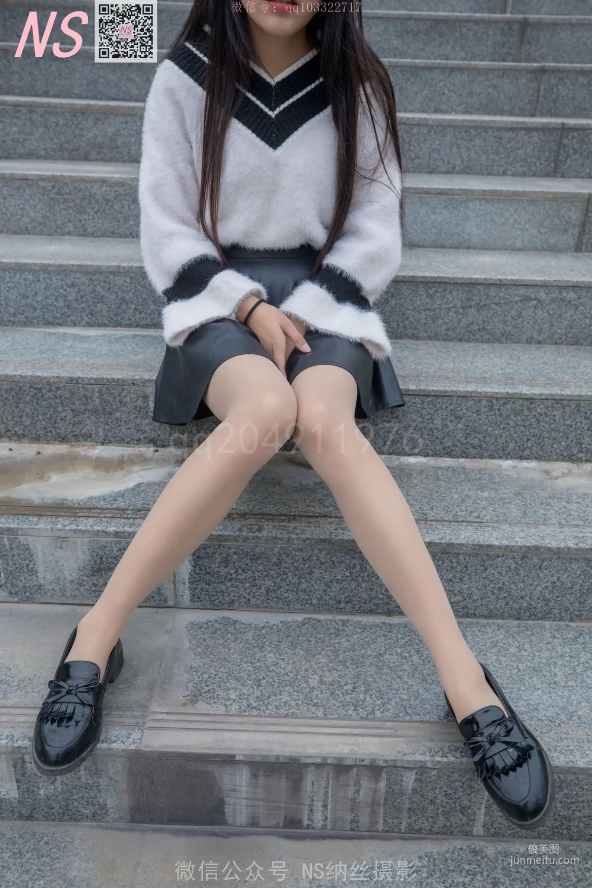 雨佳《丝袜学记》 [纳丝摄影] 写真集60