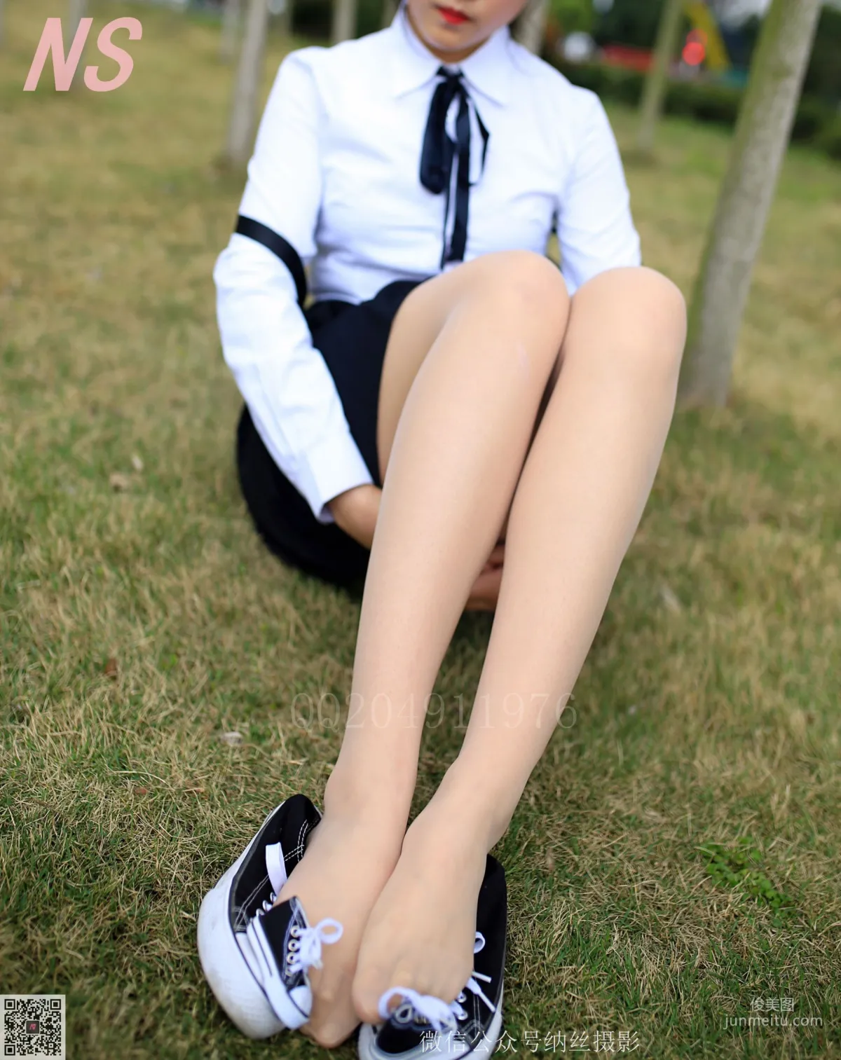 A＋妹《学妹肉丝》 [纳丝摄影] NO.122 写真集49