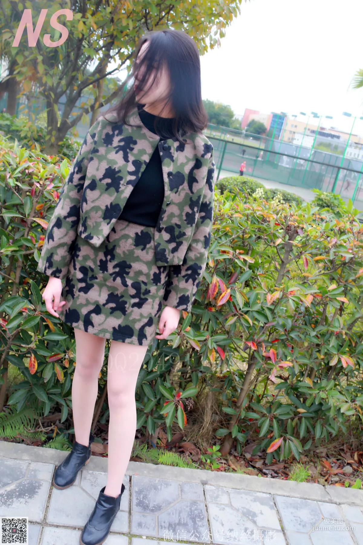 Wei Wei 'Camouflage Girl Outdoor Silk Stockings' [NASI] NO.095 Photo Set photo 10
