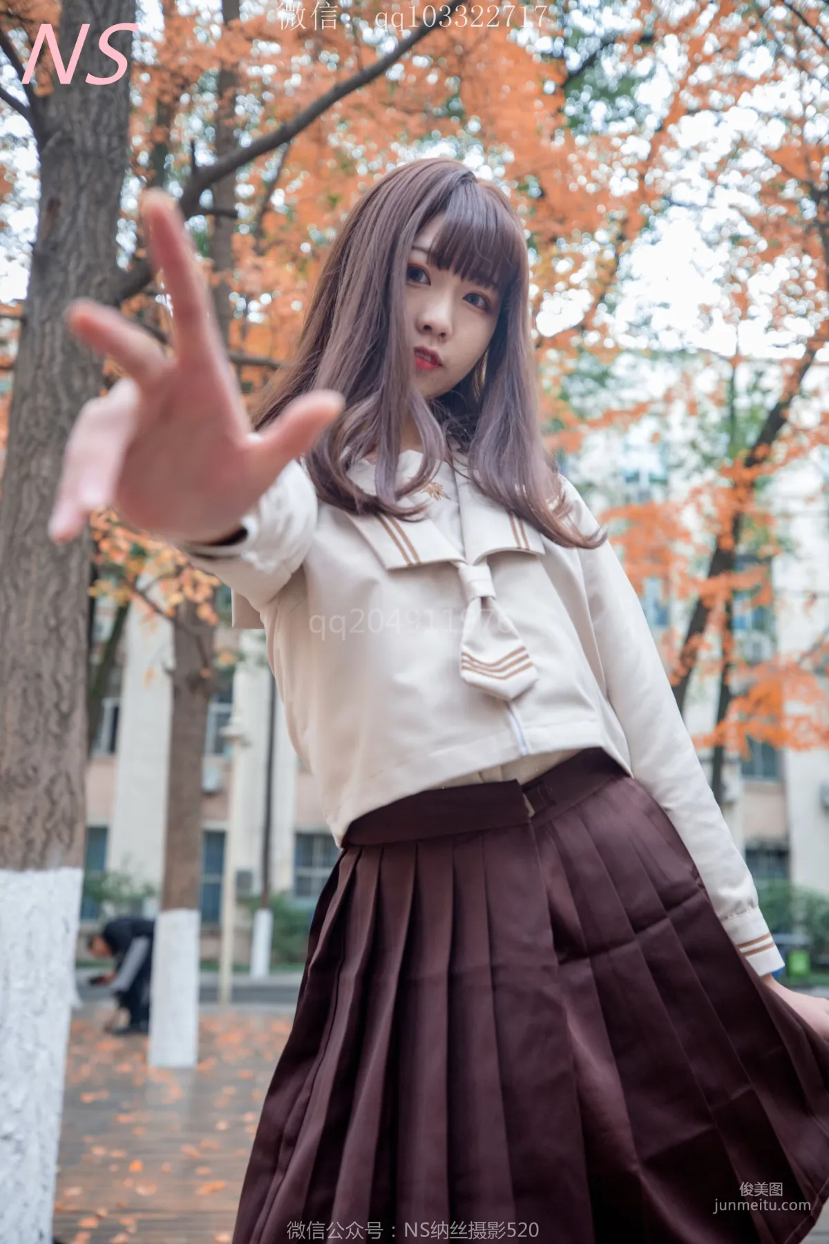 枫之少女《白丝肉丝萌萌哒的枫》 [纳丝摄影] 写真集23