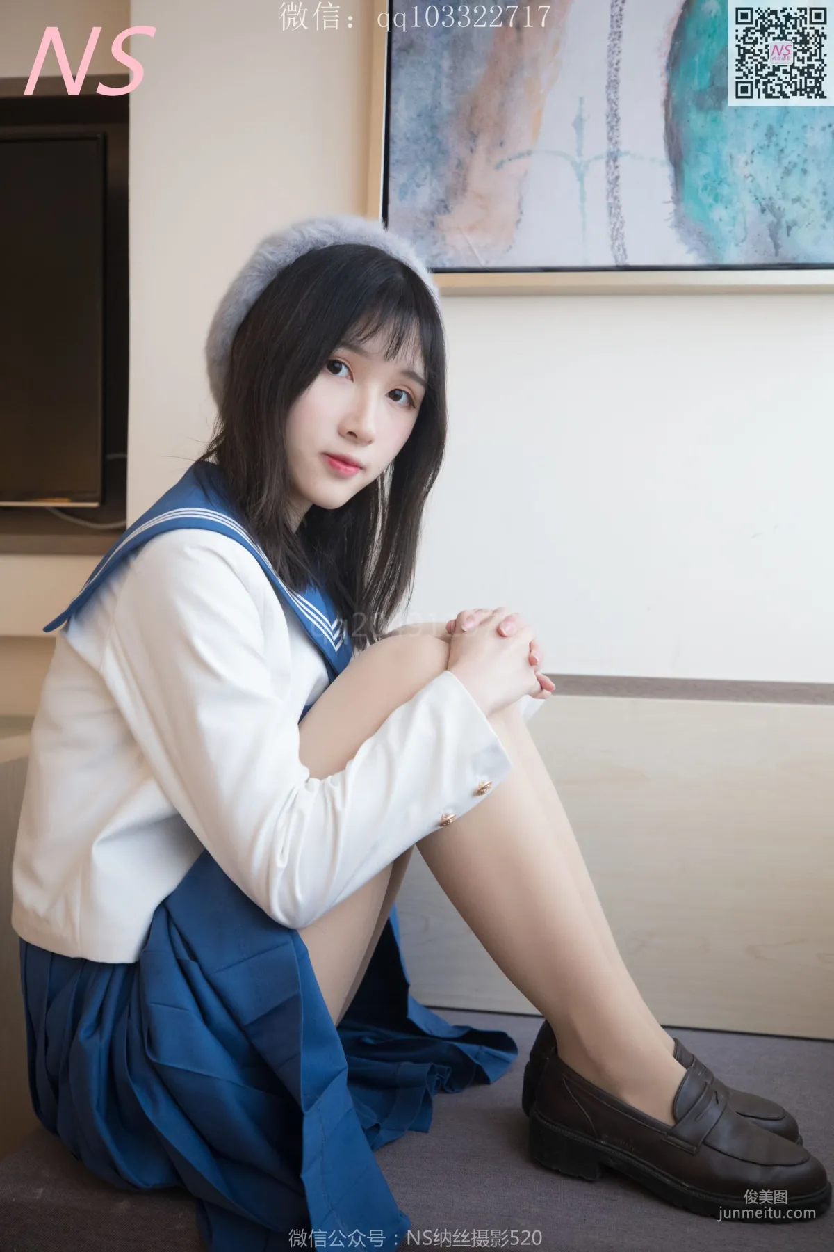 楚楚《楚楚动人的丝袜少女》 [纳丝摄影] 写真集16