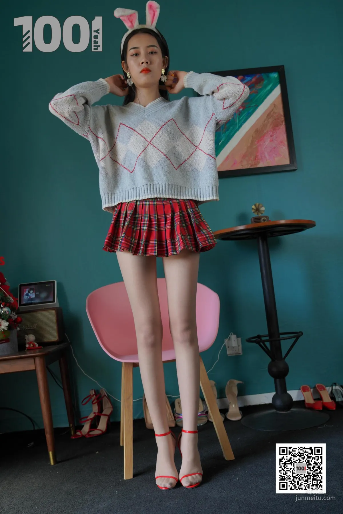 Xi Gua Condensed Capsule Christmas Special 2 [One Thousand and One Nights IESS] Stockings and Beautiful Legs Photo Set photo 81