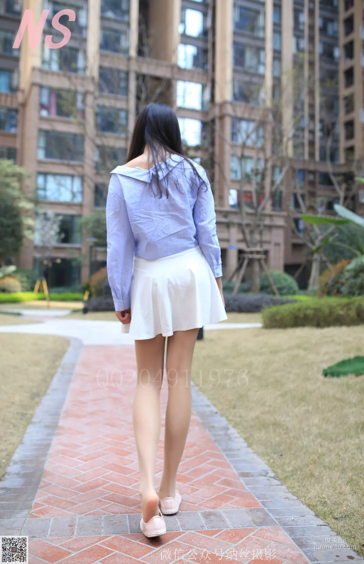 Li Minqi, Long Hair, Long Legs and Flesh Stockings [NASI] NO.120 Photo Set photo 10
