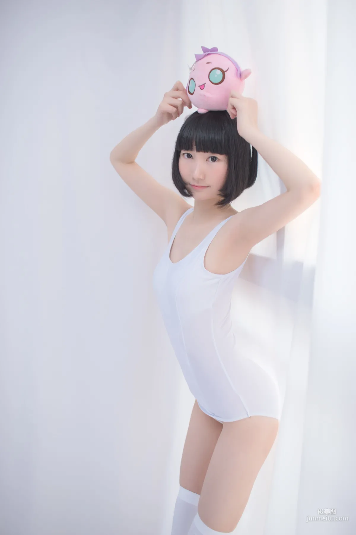 《白色纯情丝袜秀》 [轻兰映画] SPL.001 写真集23