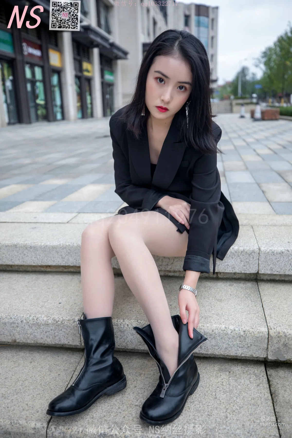 Yi Shuang "Special Wonderful Long Boots and Stockings" [NASI] Photo Set photo 41