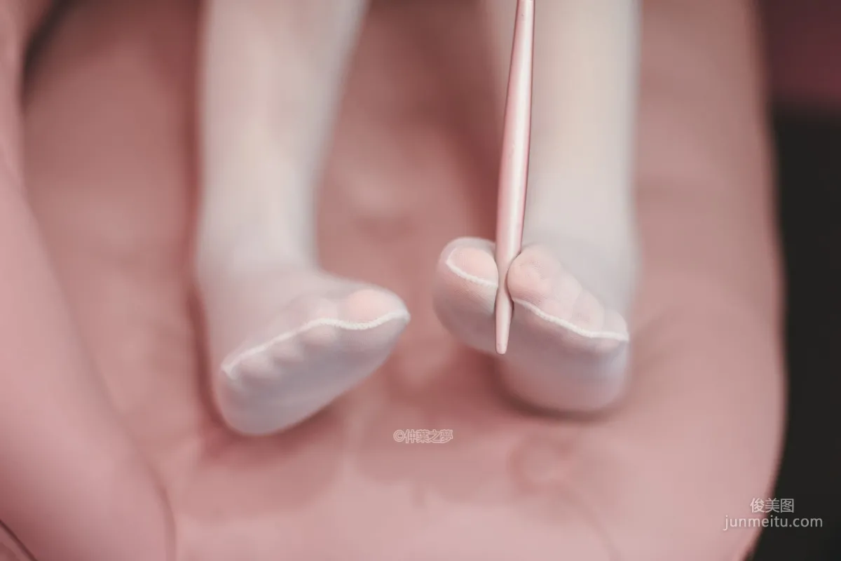 《蓝白格子连衣裙》 [轻兰映画] SPL.010 写真集27