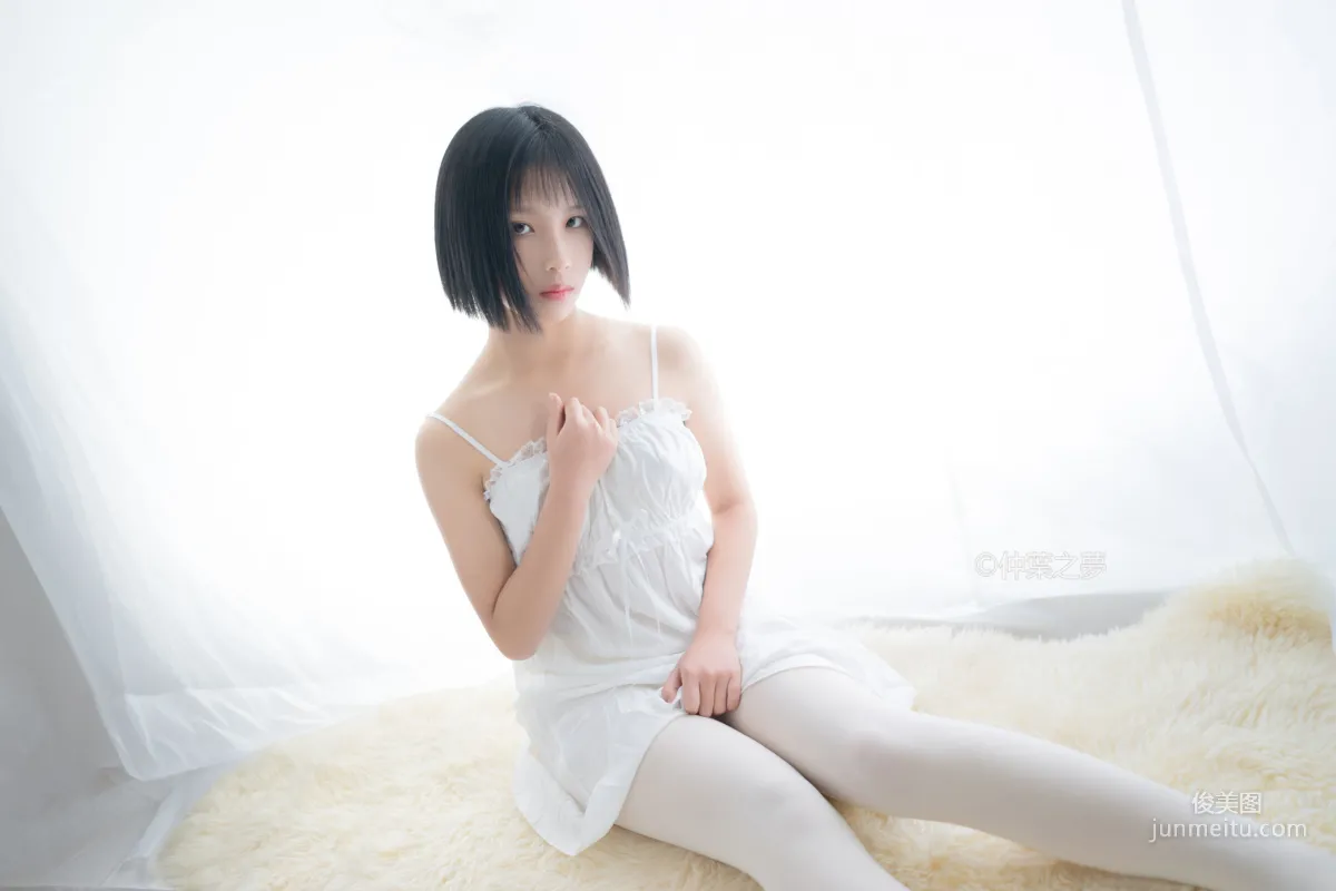 《清純白吊帶裙》 [輕蘭映畫] Grand.001 寫真集 3