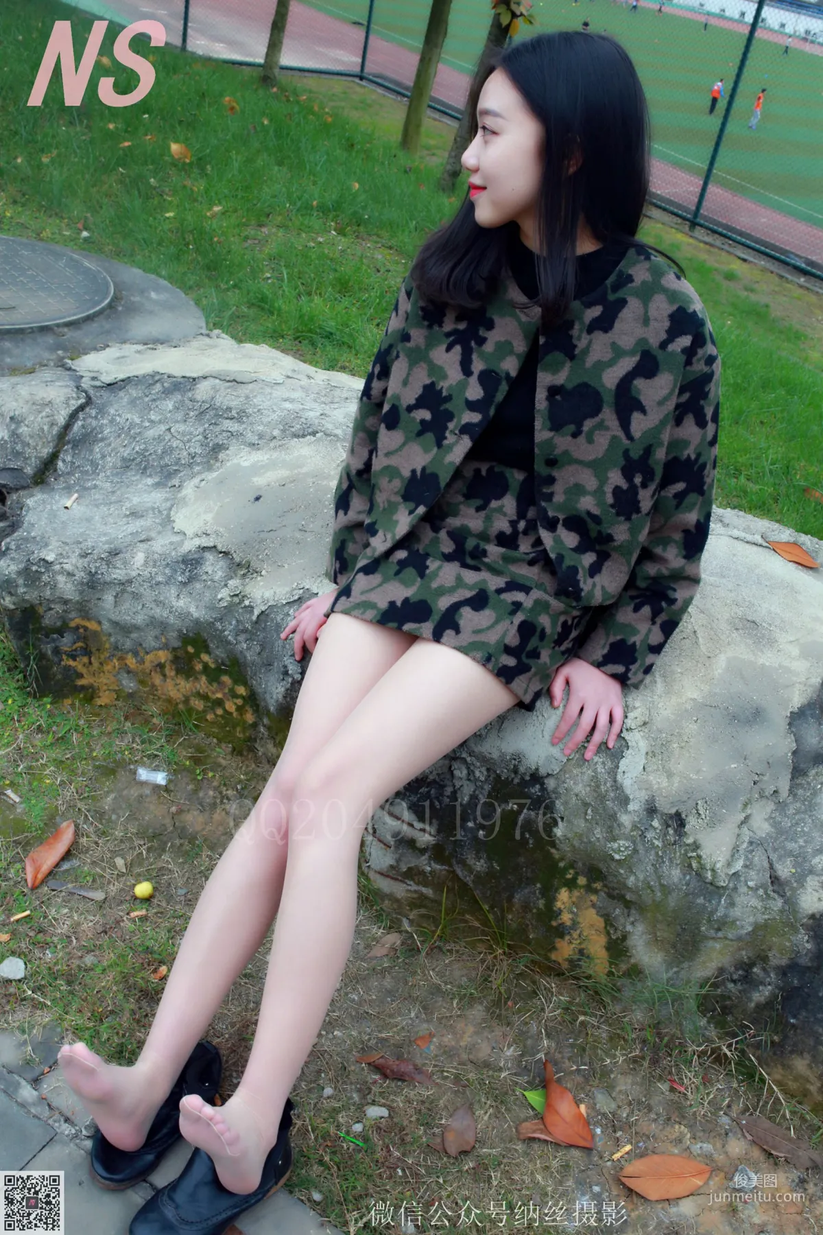 Wei Wei 'Camouflage Girl Outdoor Silk Stockings' [NASI] NO.095 Photo Set photo 38