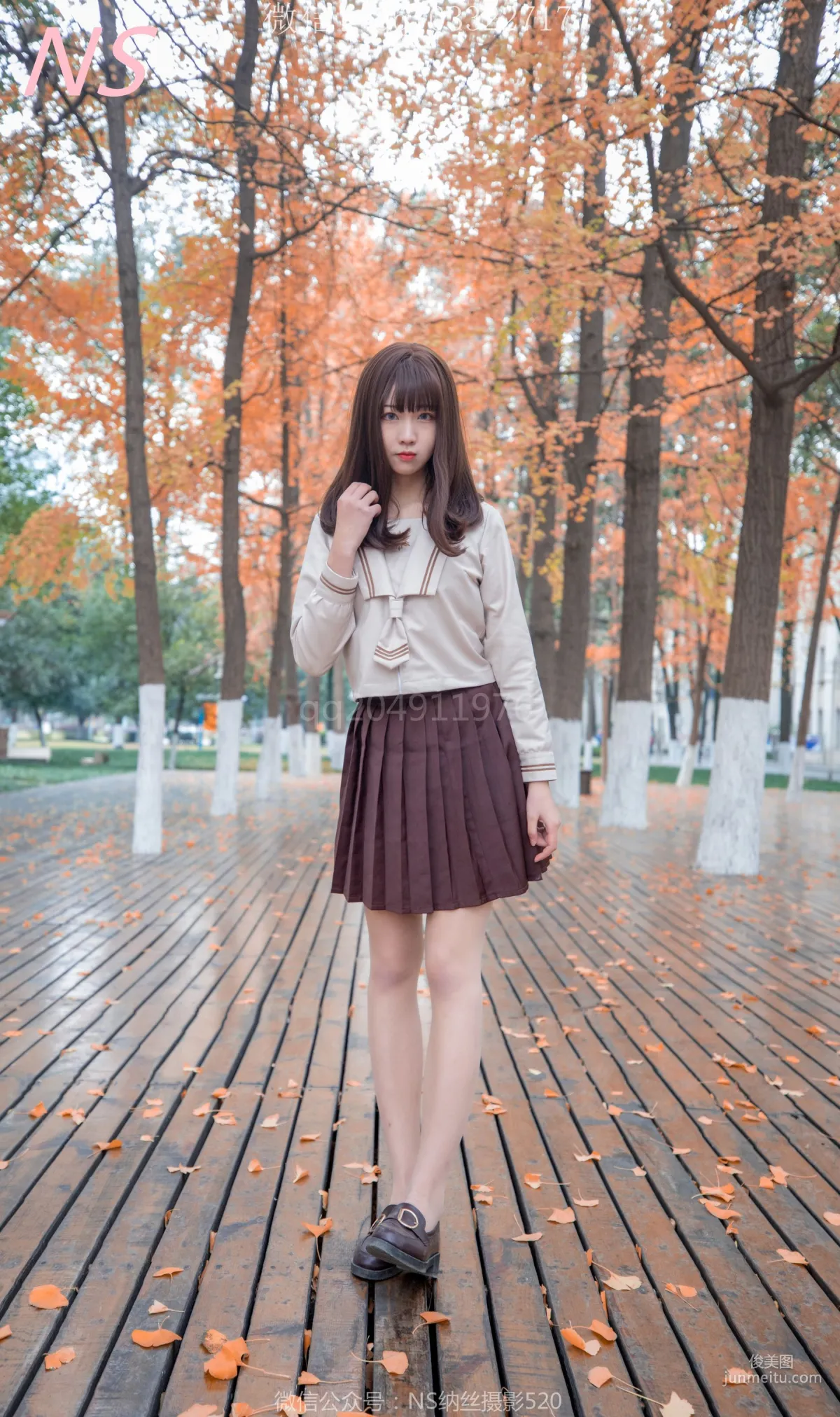 枫之少女《白丝肉丝萌萌哒的枫》 [纳丝摄影] 写真集32