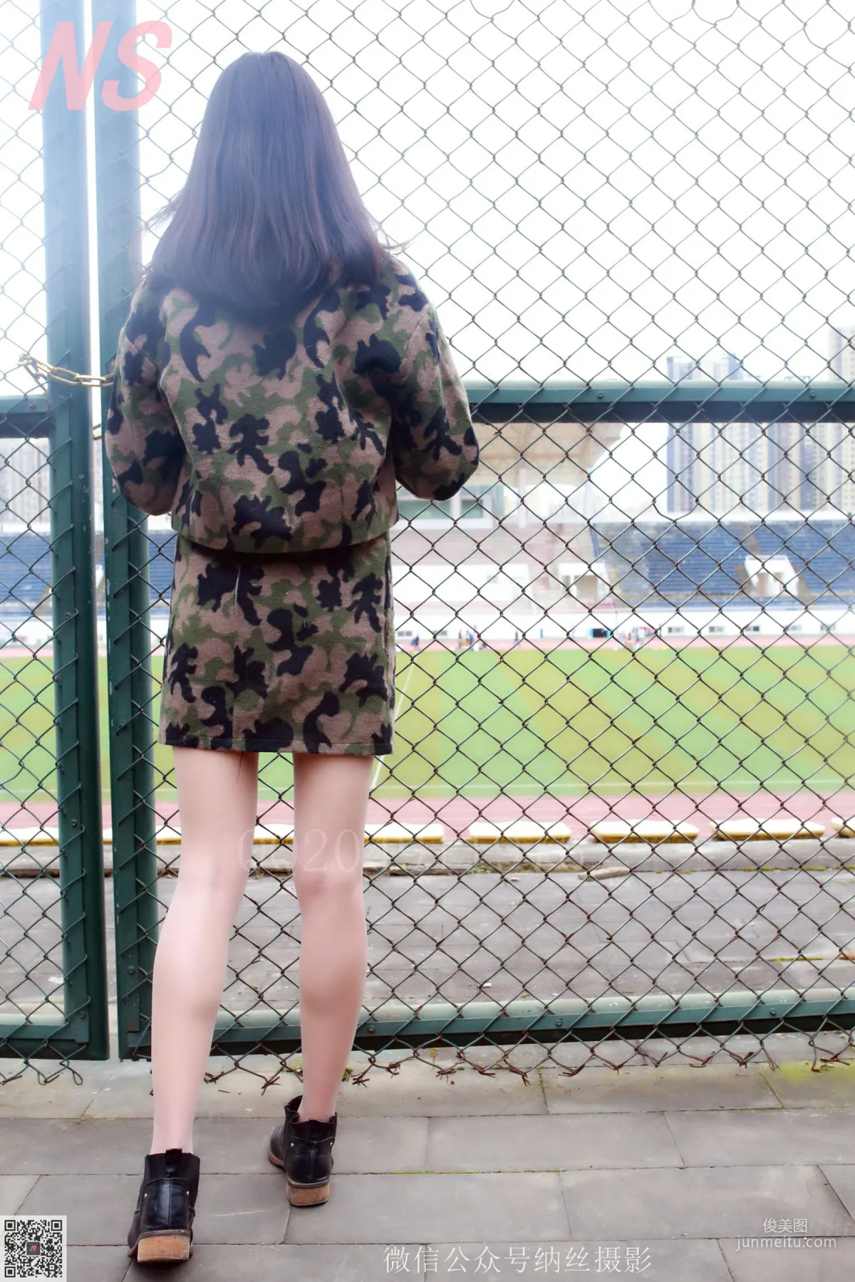 Wei Wei 'Camouflage Girl Outdoor Silk Stockings' [NASI] NO.095 Photo Set photo 42