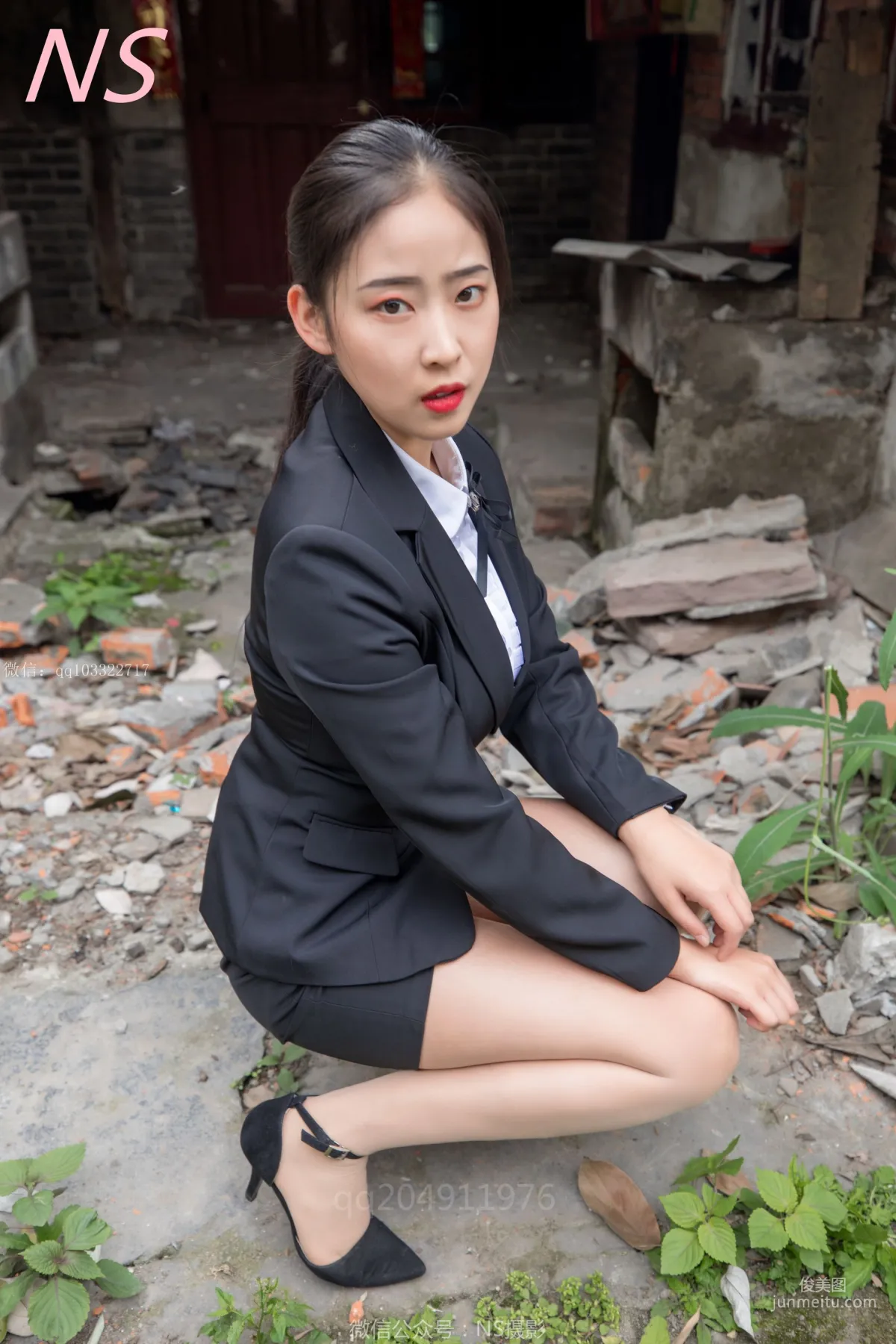 赵小晨《职业丝袜装》 [纳丝摄影] 写真集7